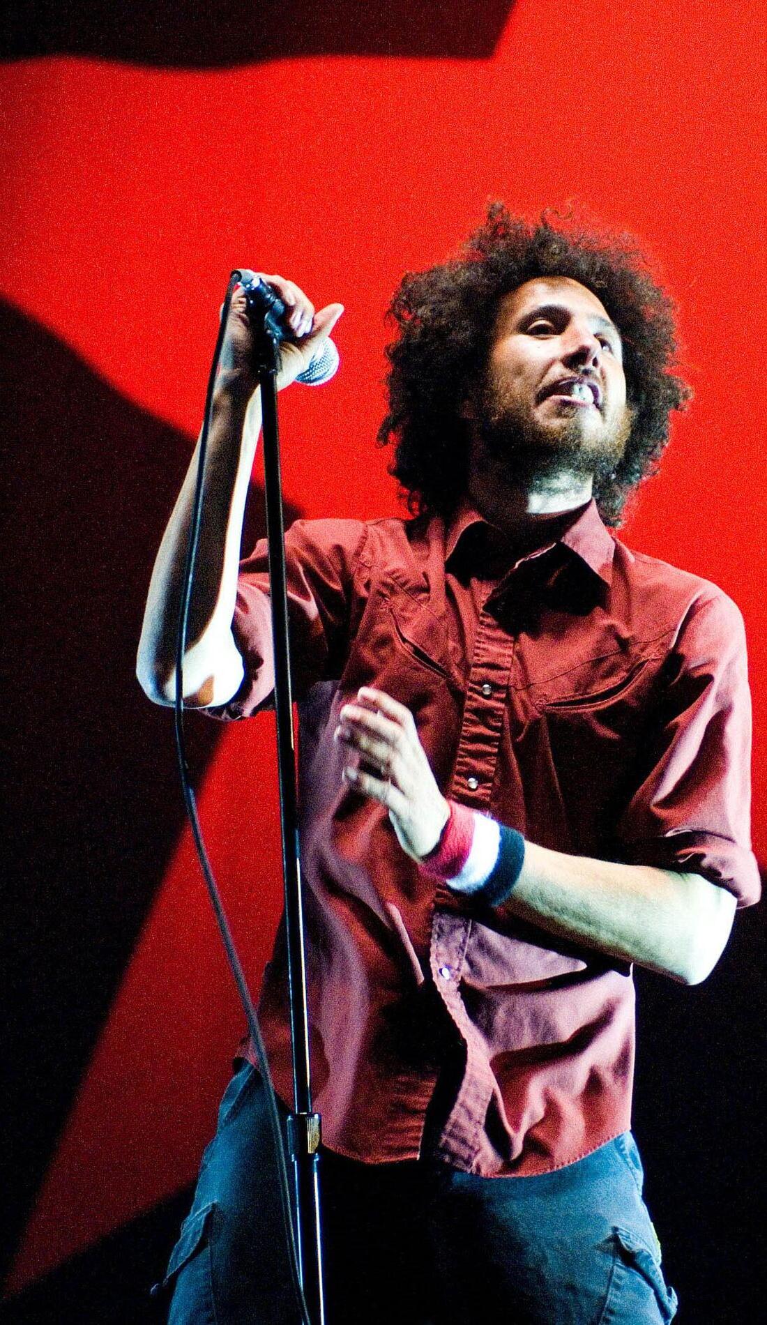 A Rage Against The Machine live event