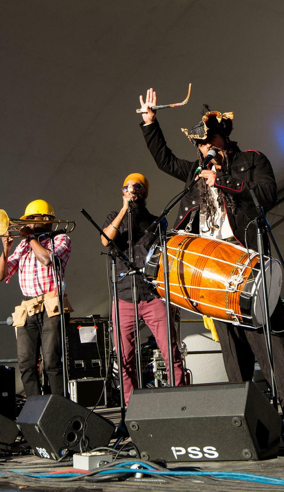 A Red Baraat live event