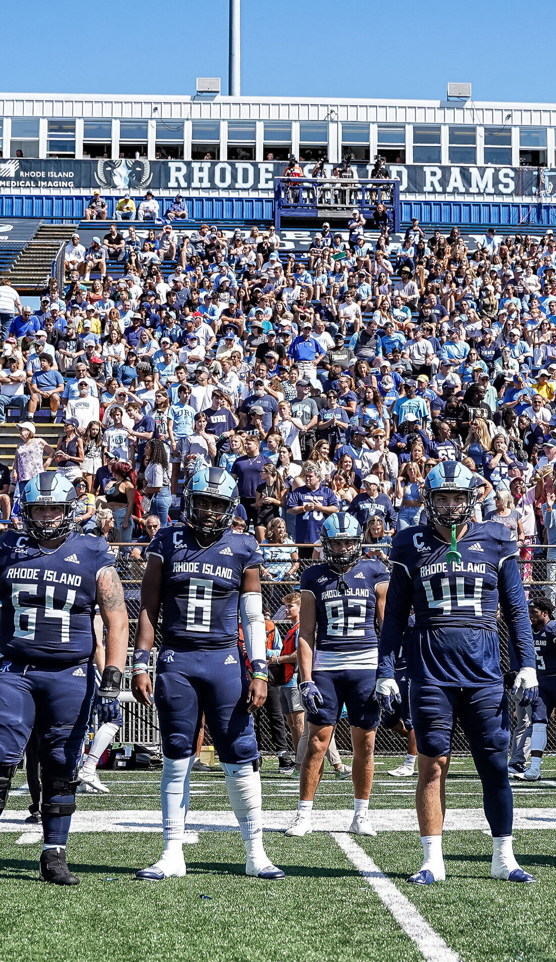 A Rhode Island Rams Football live event