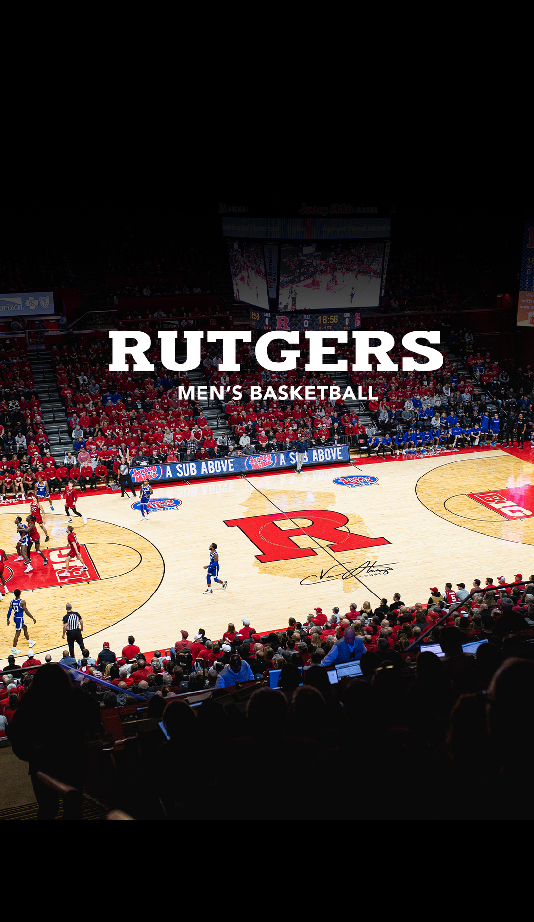 A Rutgers Scarlet Knights Basketball live event