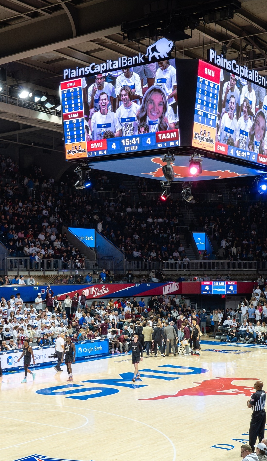 A SMU Mustangs Basketball live event