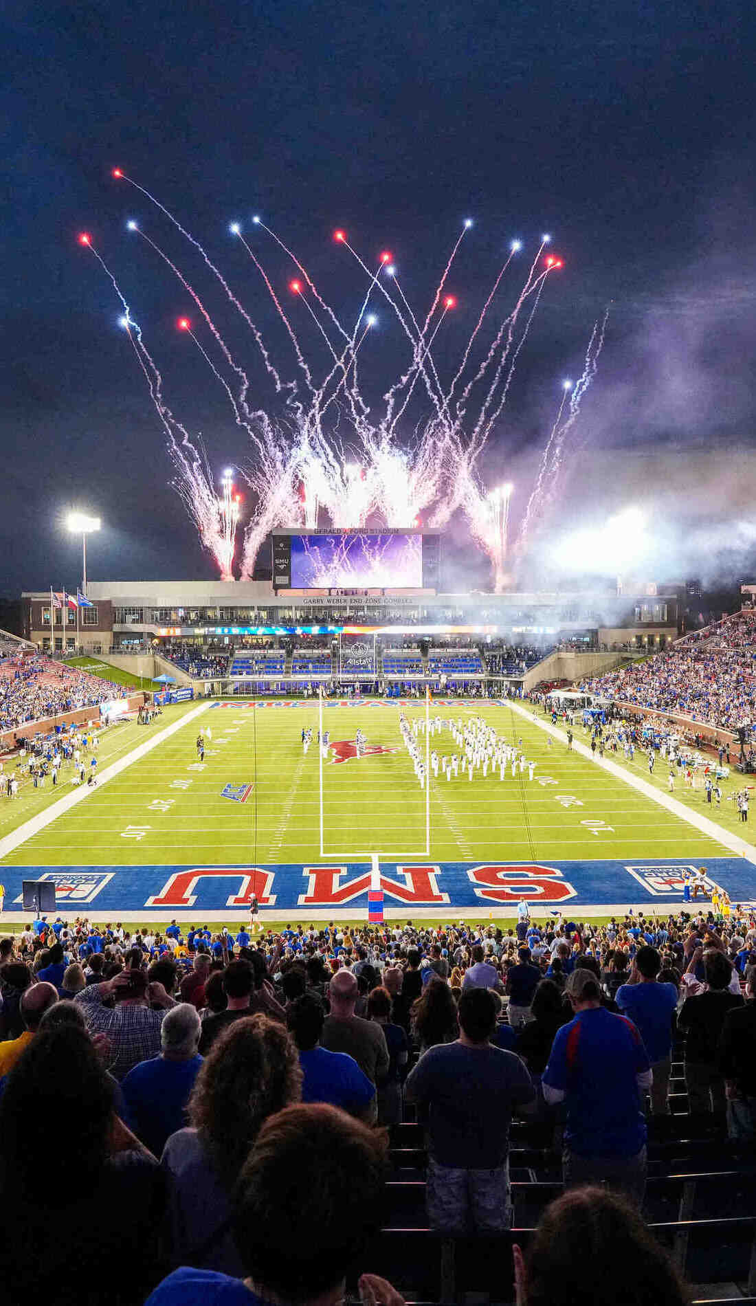 A SMU Mustangs Football live event
