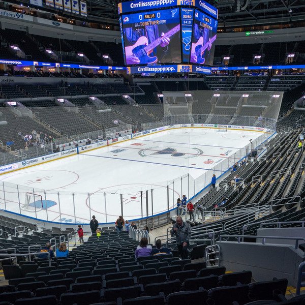St Louis Blues Seating Chart Rows
