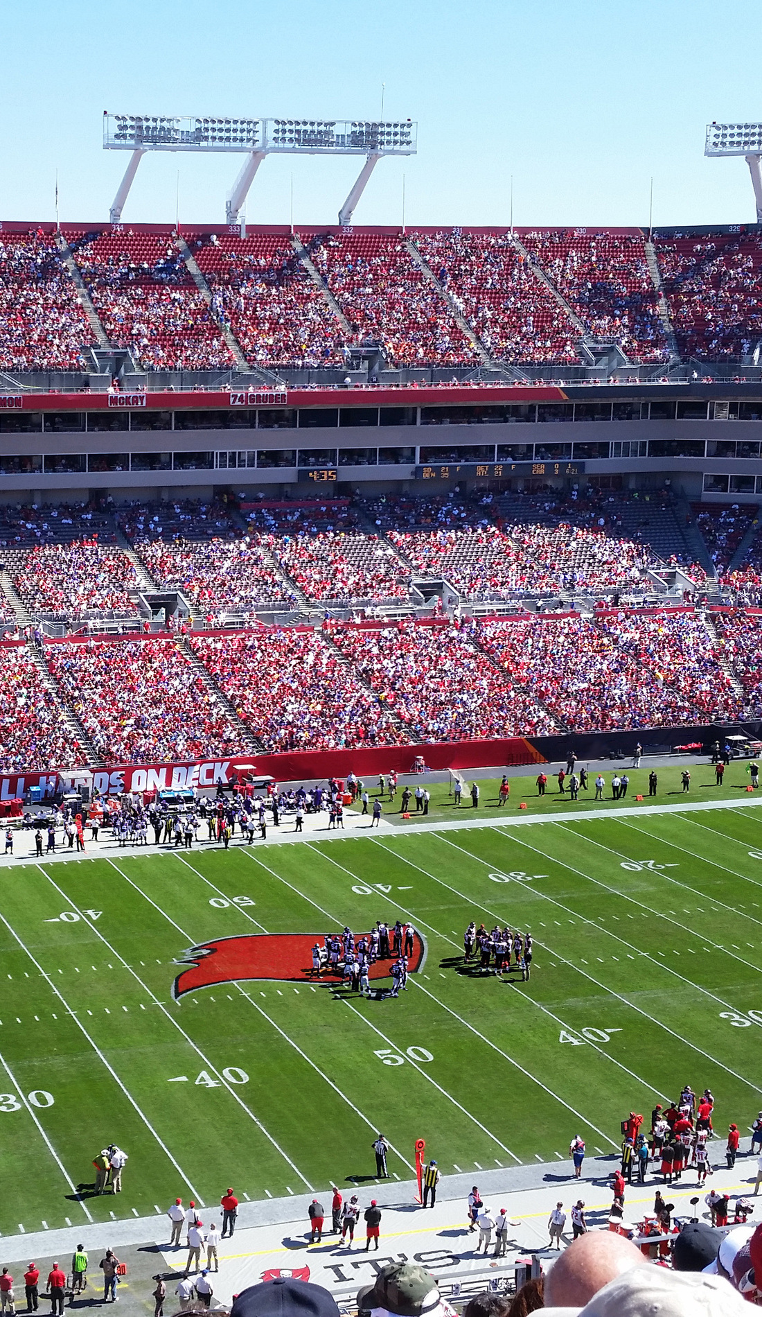A Tampa Bay Buccaneers live event
