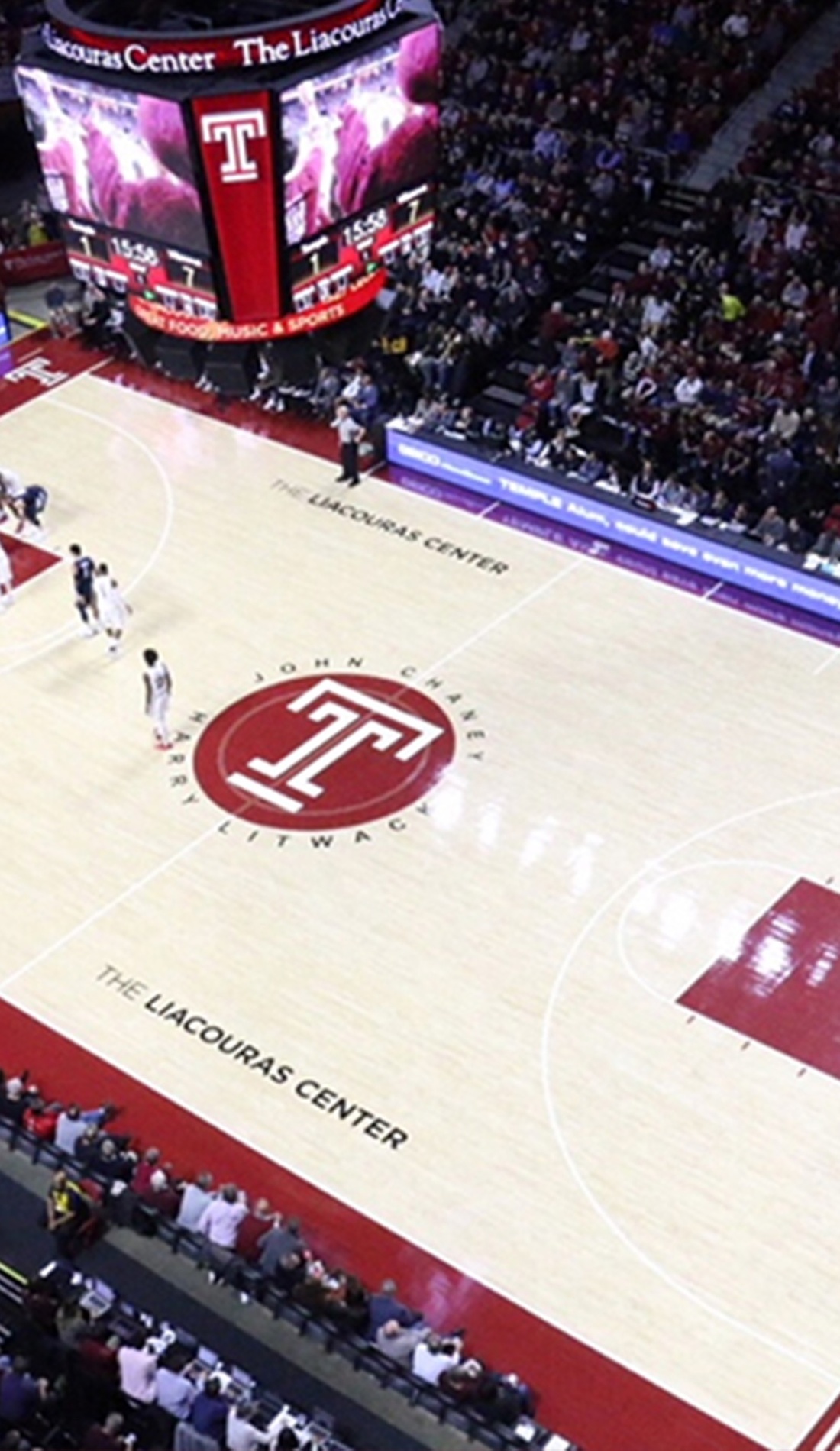 A Temple Owls Basketball live event