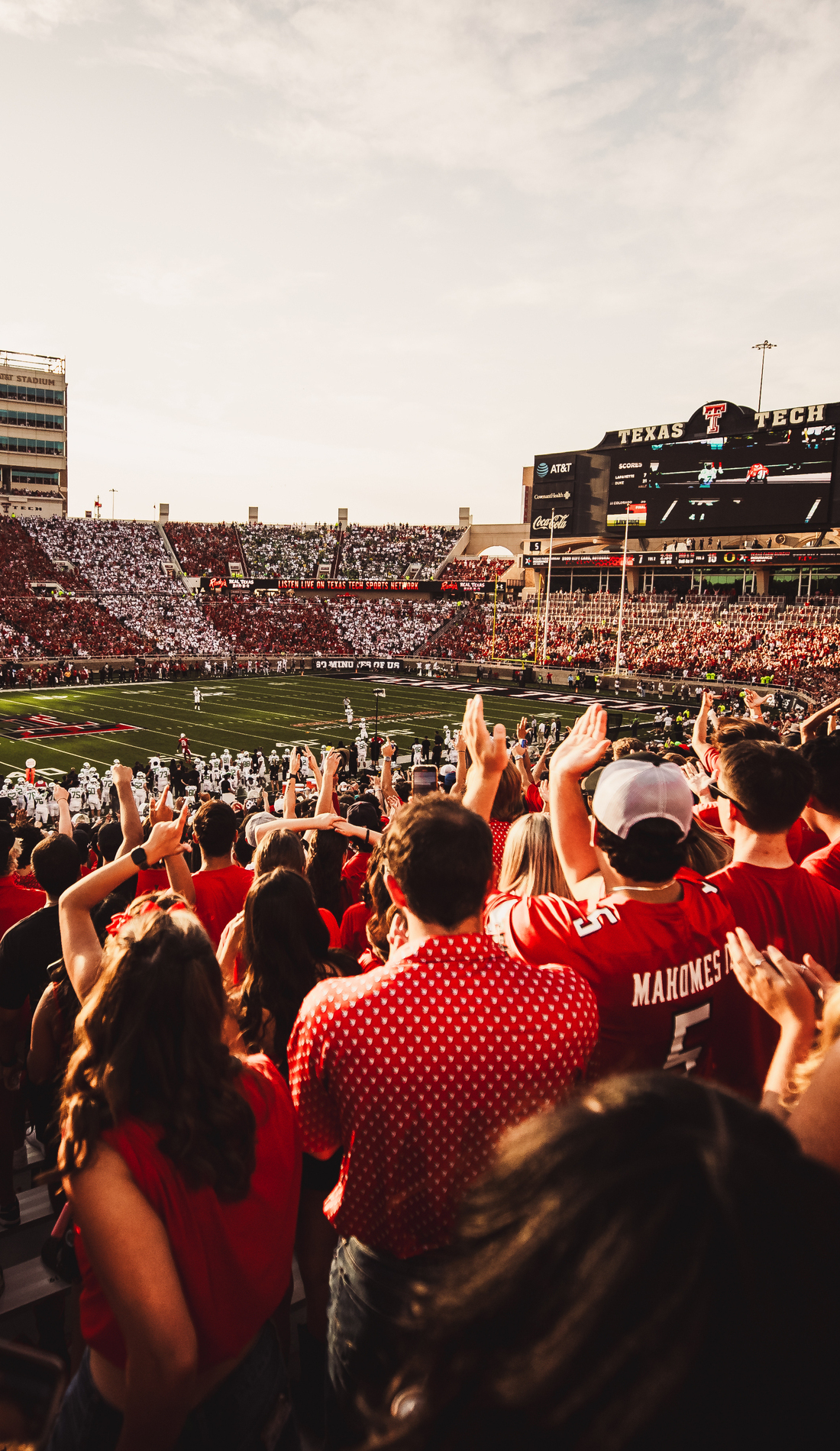 A Texas Tech Red Raiders Football live event