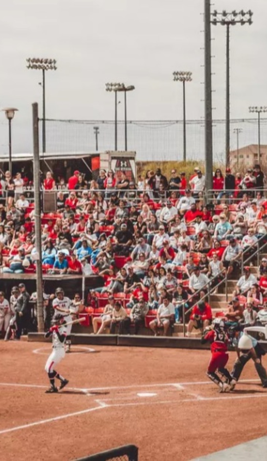 A Texas Tech Red Raiders Softball live event