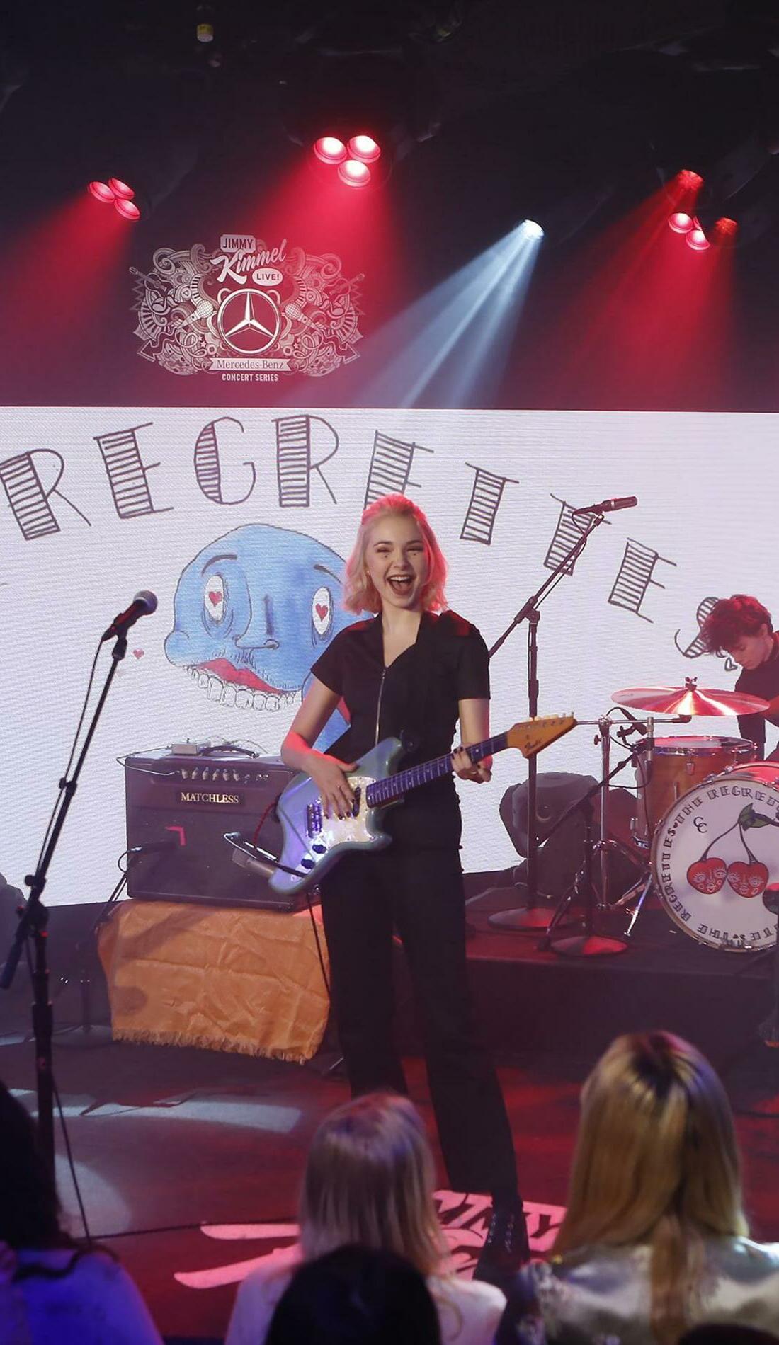 A The Regrettes live event
