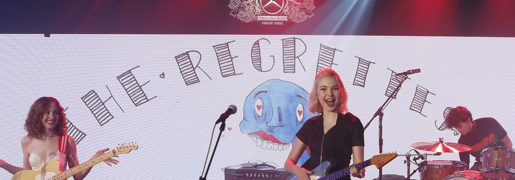 A The Regrettes live event
