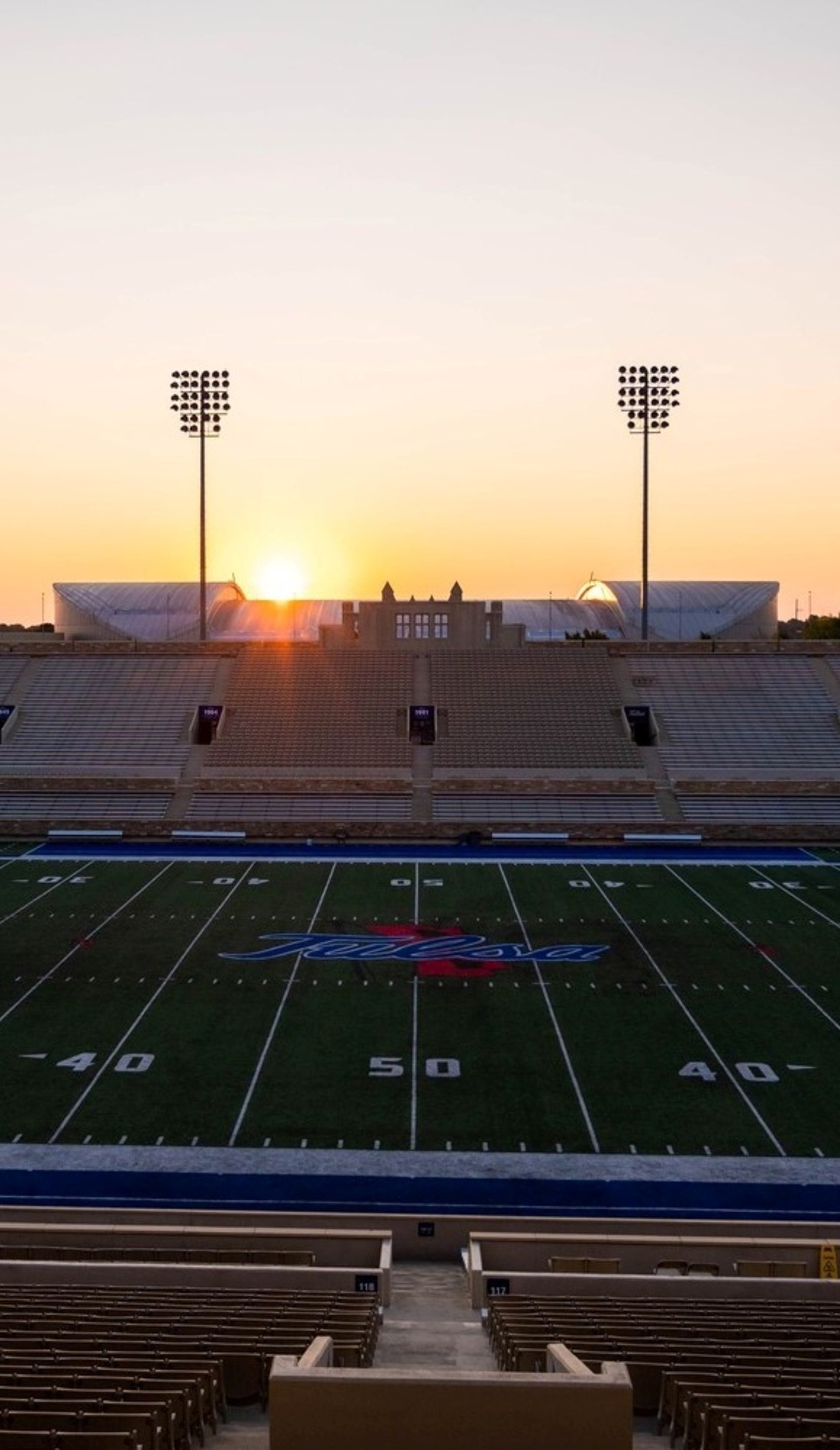 A Tulsa Golden Hurricane Football live event