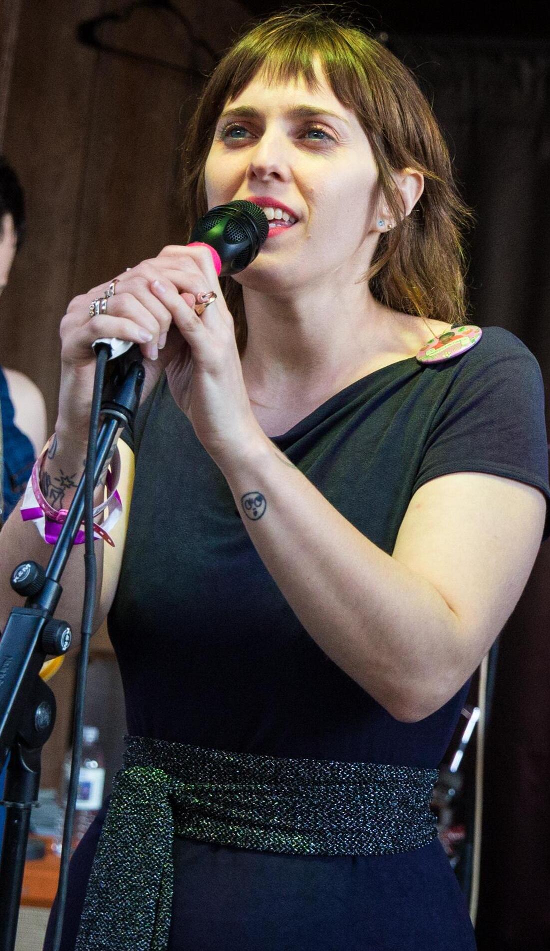 A U.S. Girls live event