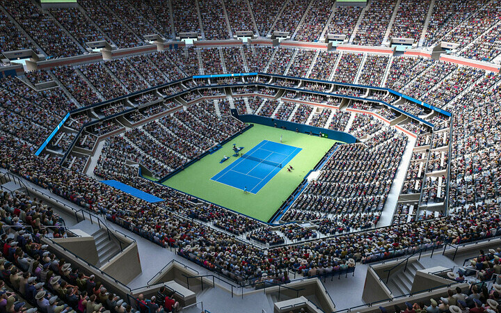 Us Open Tennis Grandstand Seating Chart