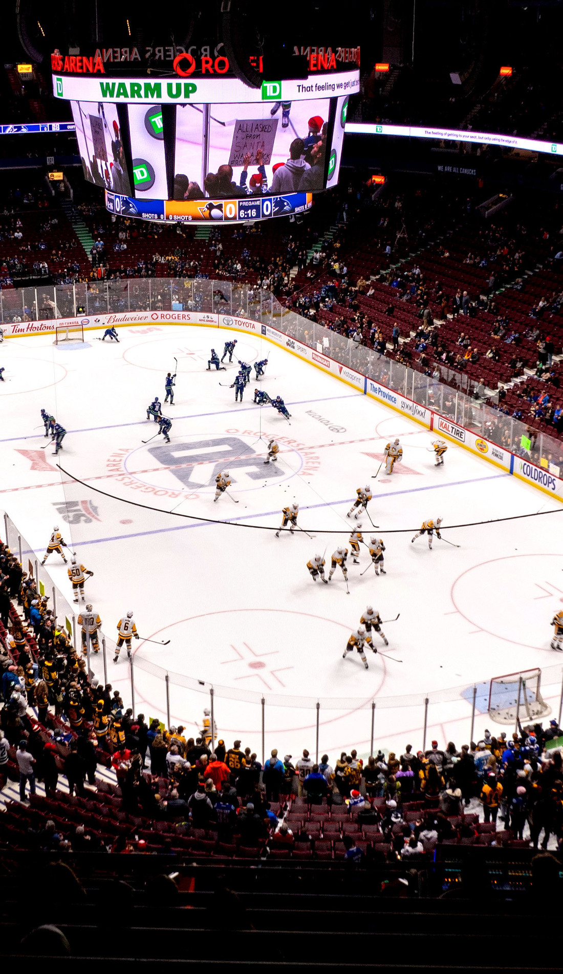 A Vancouver Canucks live event