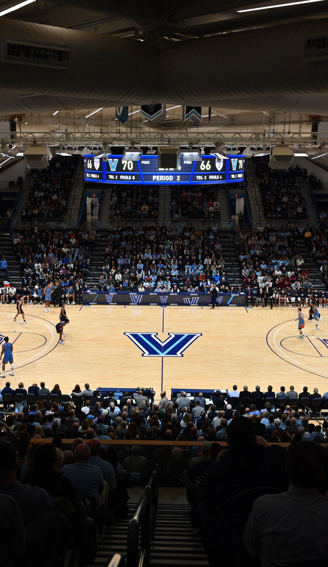 A Villanova Wildcats Basketball live event