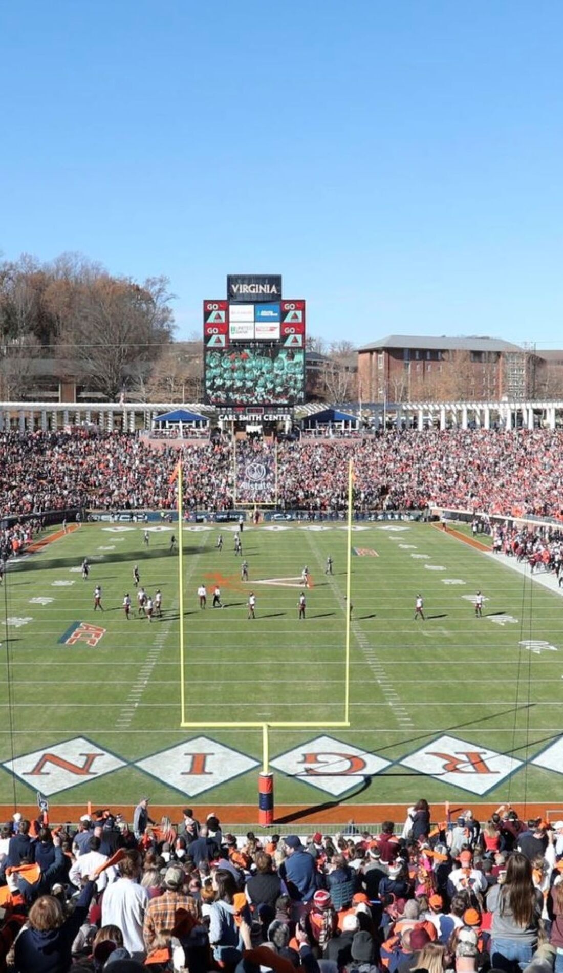 A Virginia Cavaliers Football live event