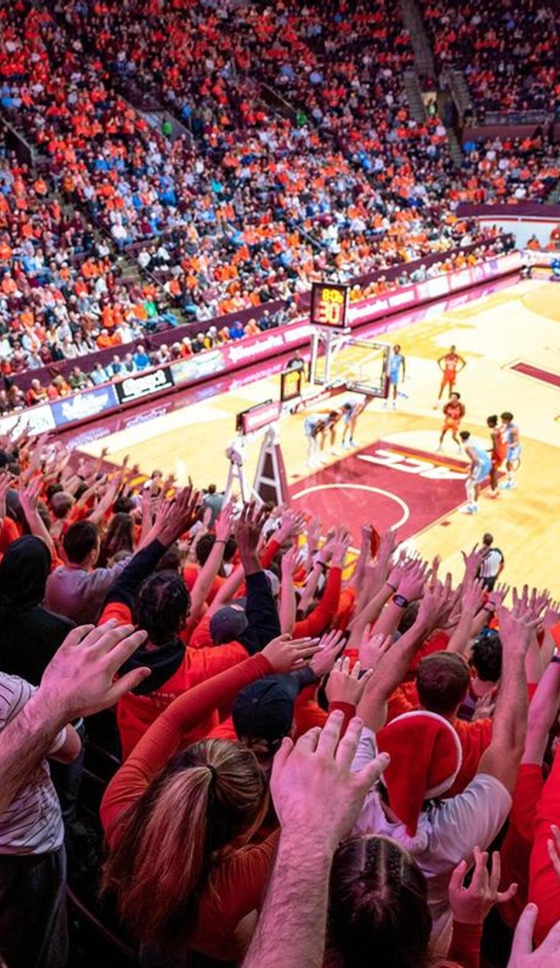 A Virginia Tech Hokies Basketball live event