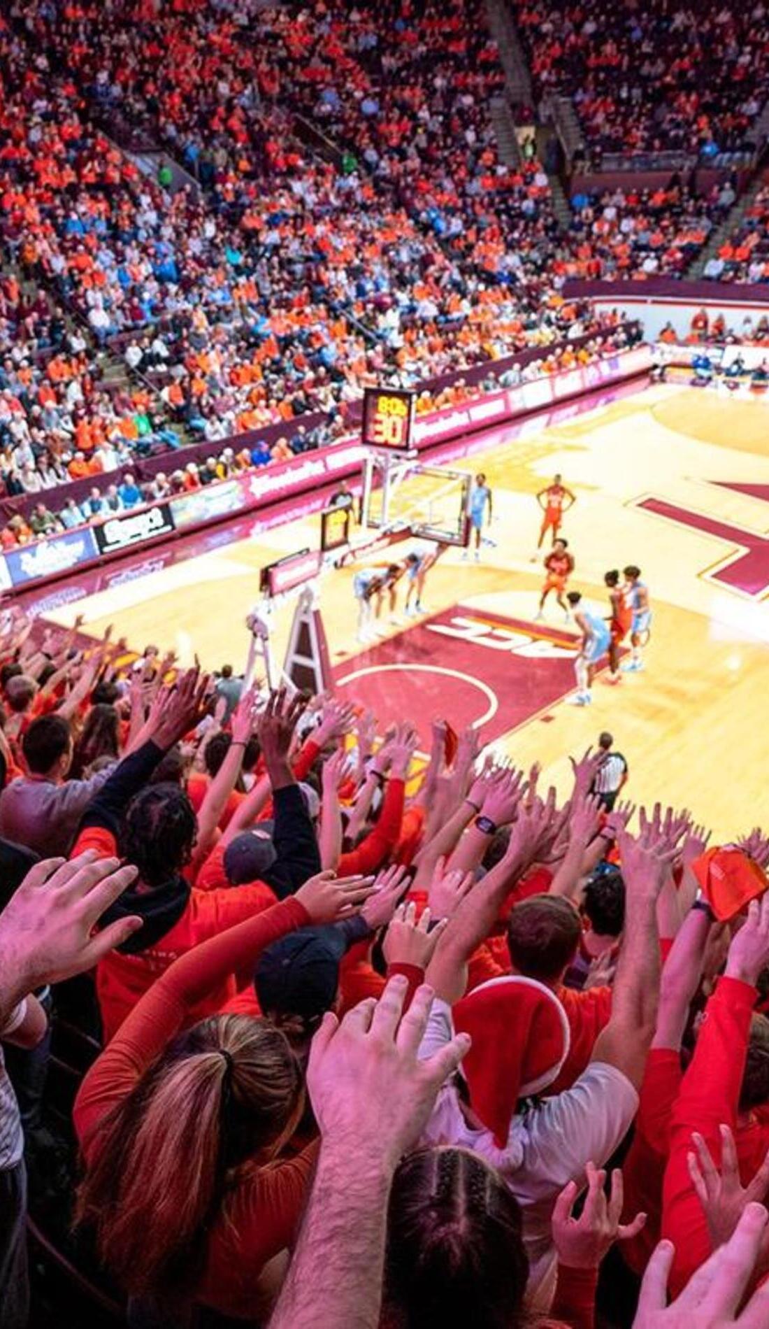 A Virginia Tech Hokies Womens Basketball live event