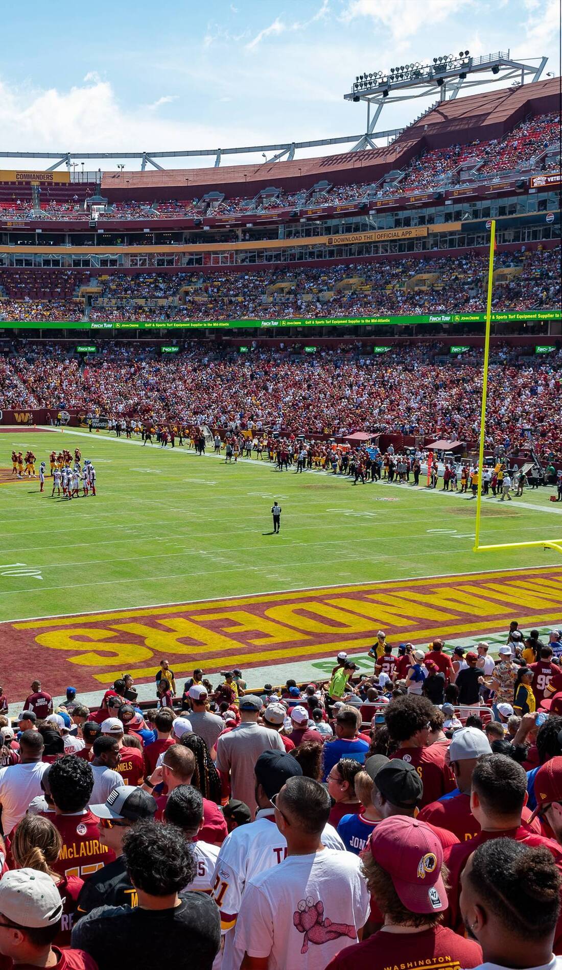 A Washington Football Team live event