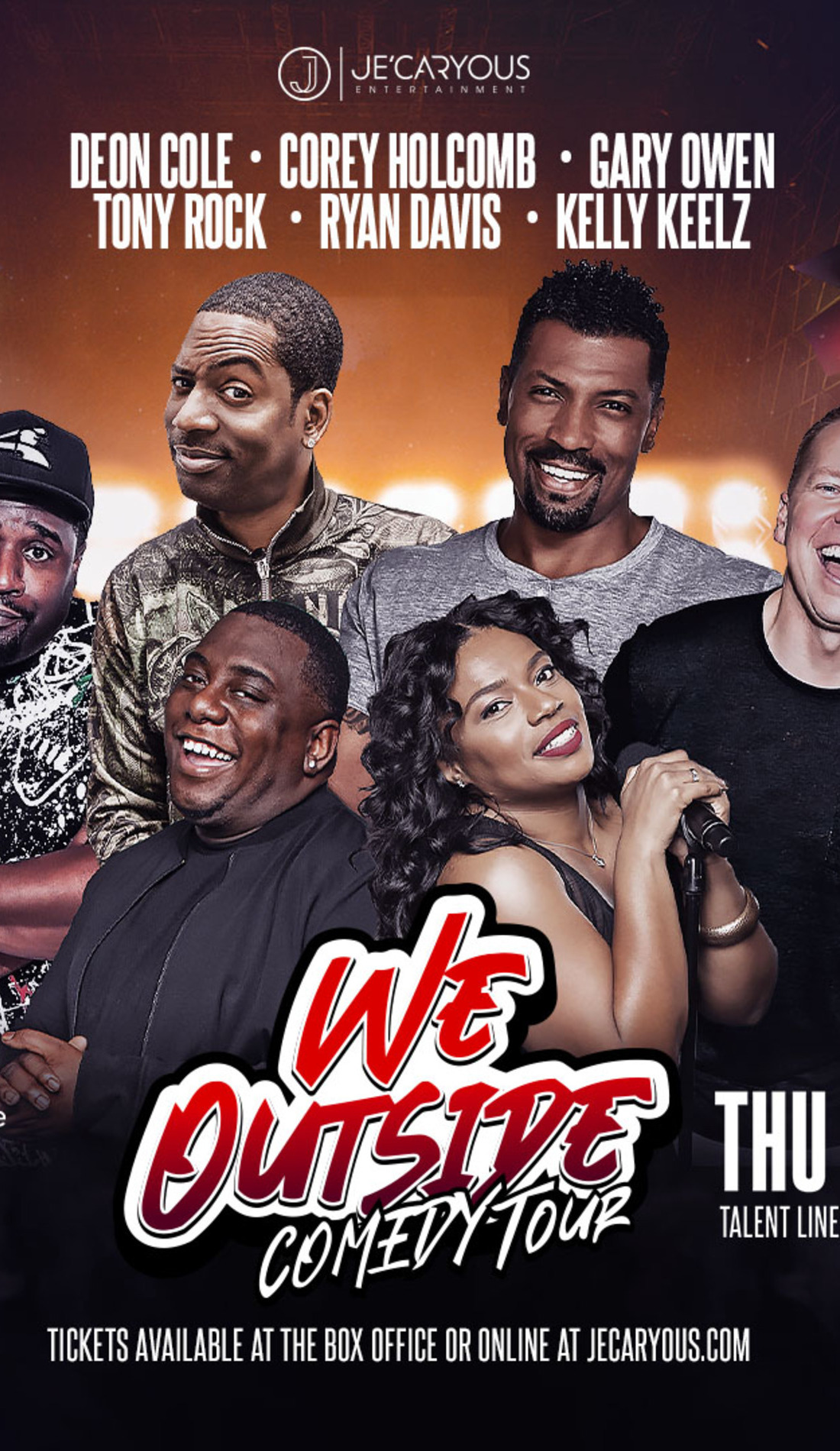 A We Outside Comedy live event