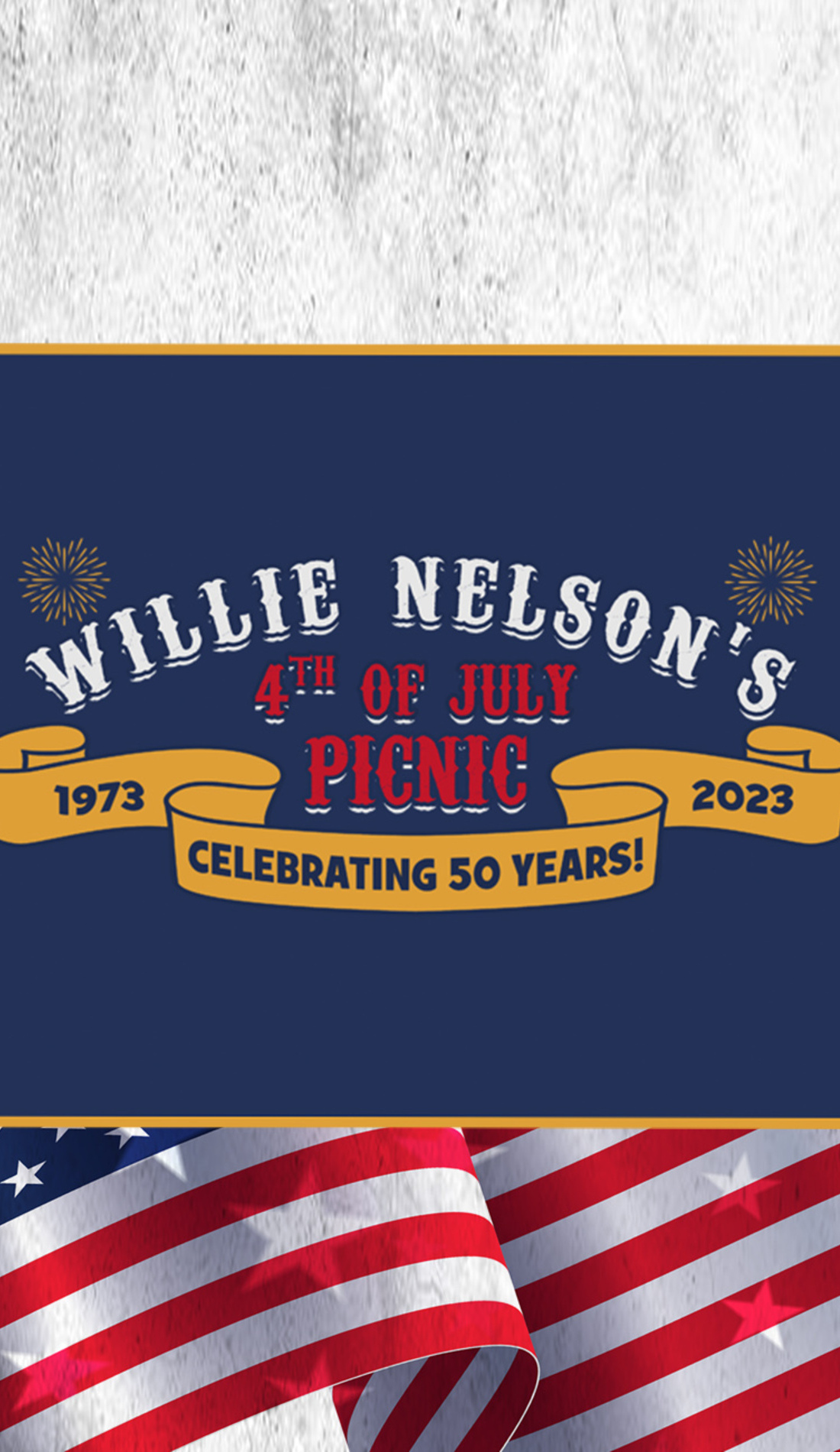 A Willie Nelson's 4th of July Picnic live event