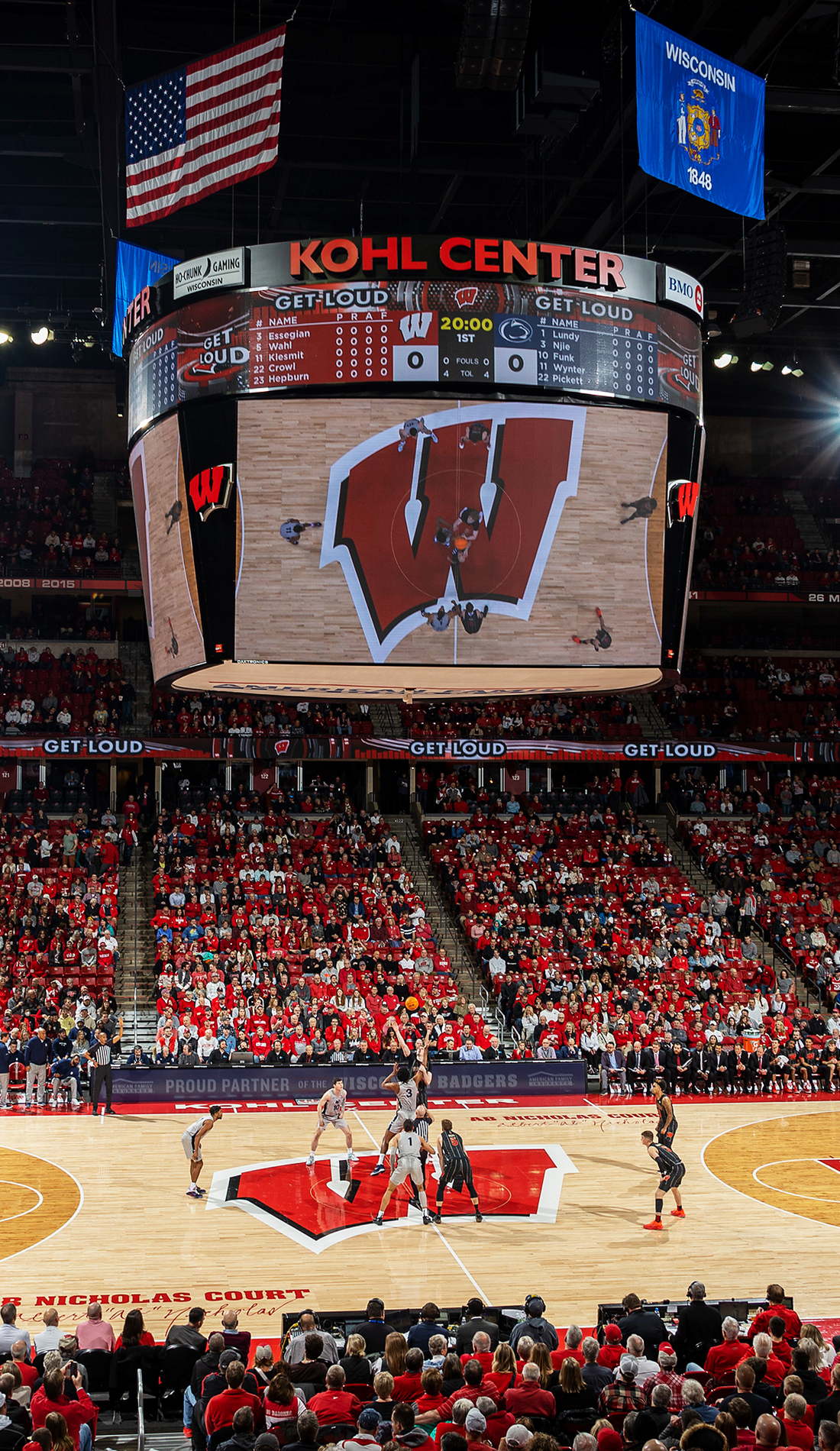 A Wisconsin Badgers Basketball live event