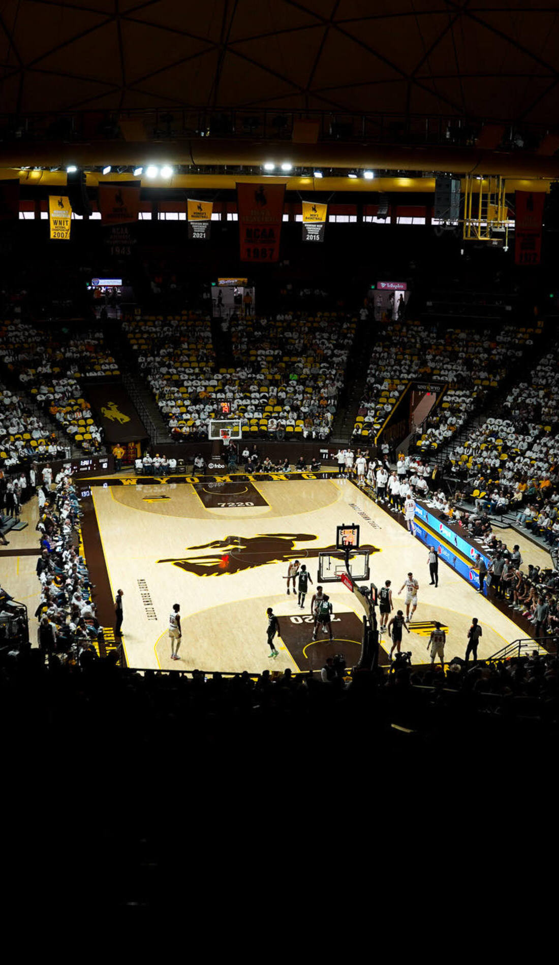 A Wyoming Cowboys Basketball live event