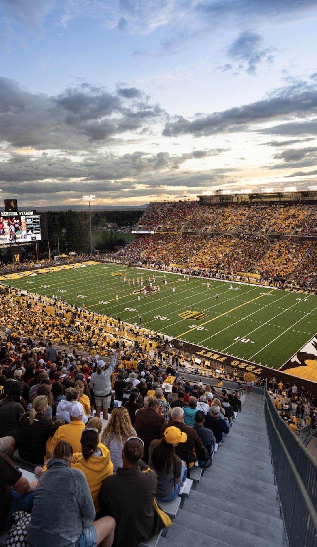 A Wyoming Cowboys Football live event
