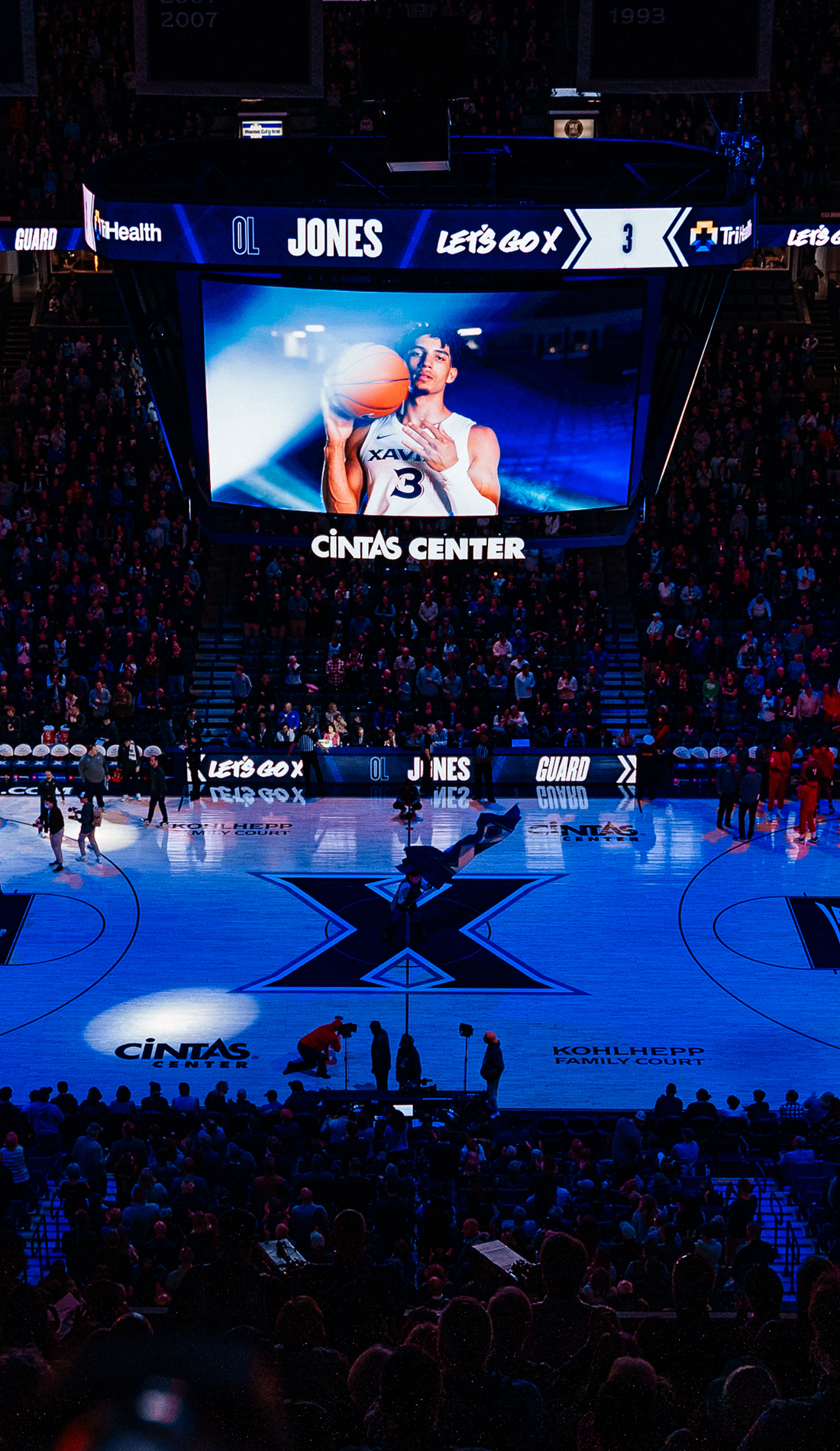 A Xavier Musketeers Basketball live event