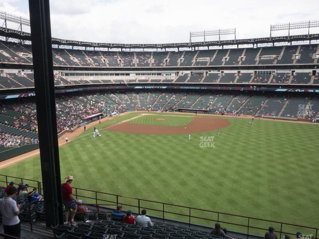 Globe Life Park Seating Chart Seatgeek