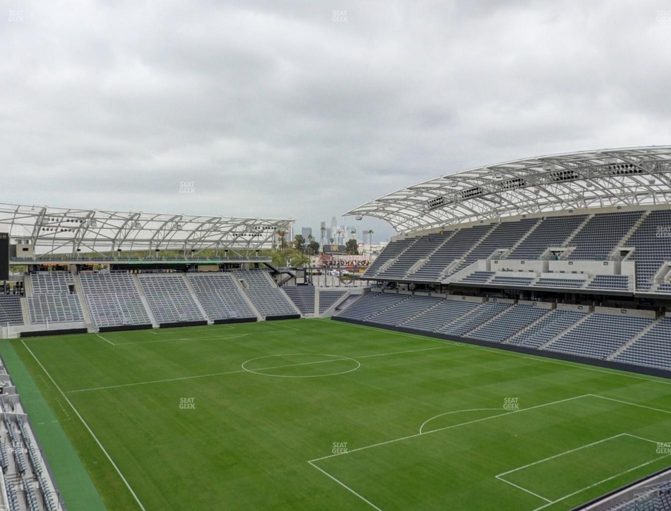 Banc of California Stadium City View Loge 1 Seat Views | SeatGeek
