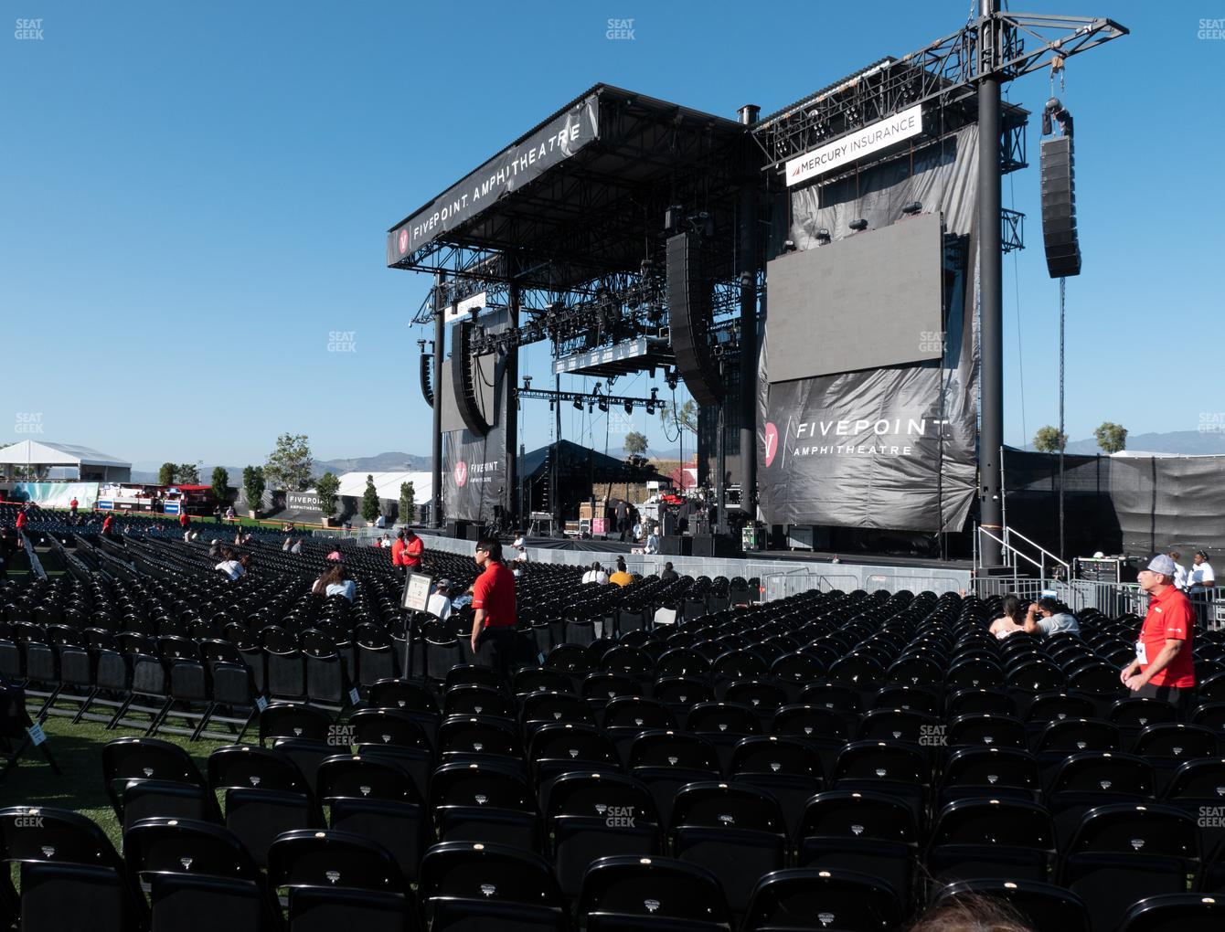 Five Point Amphitheater Seating Chart