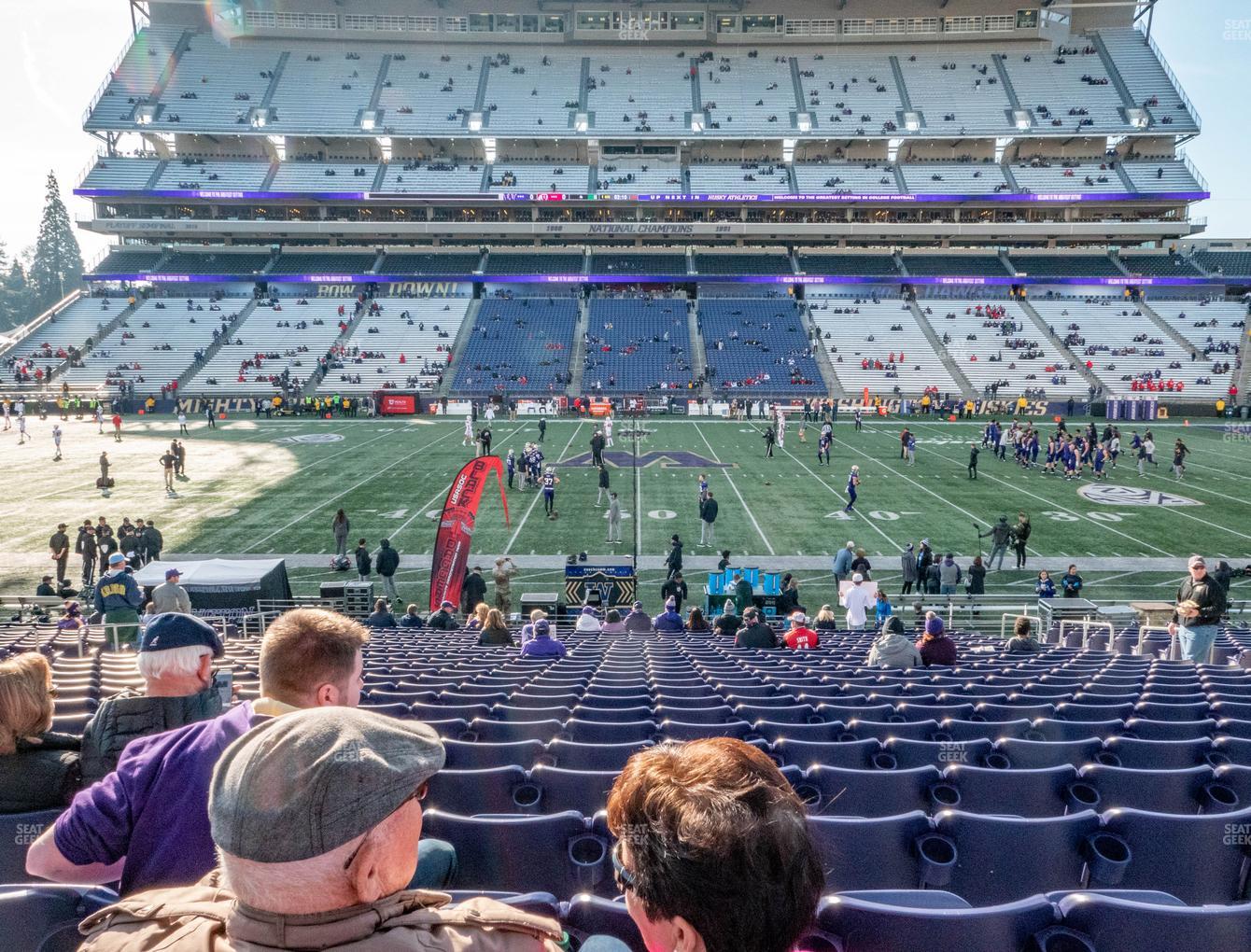 Washington Husky Football Stadium Seating Chart