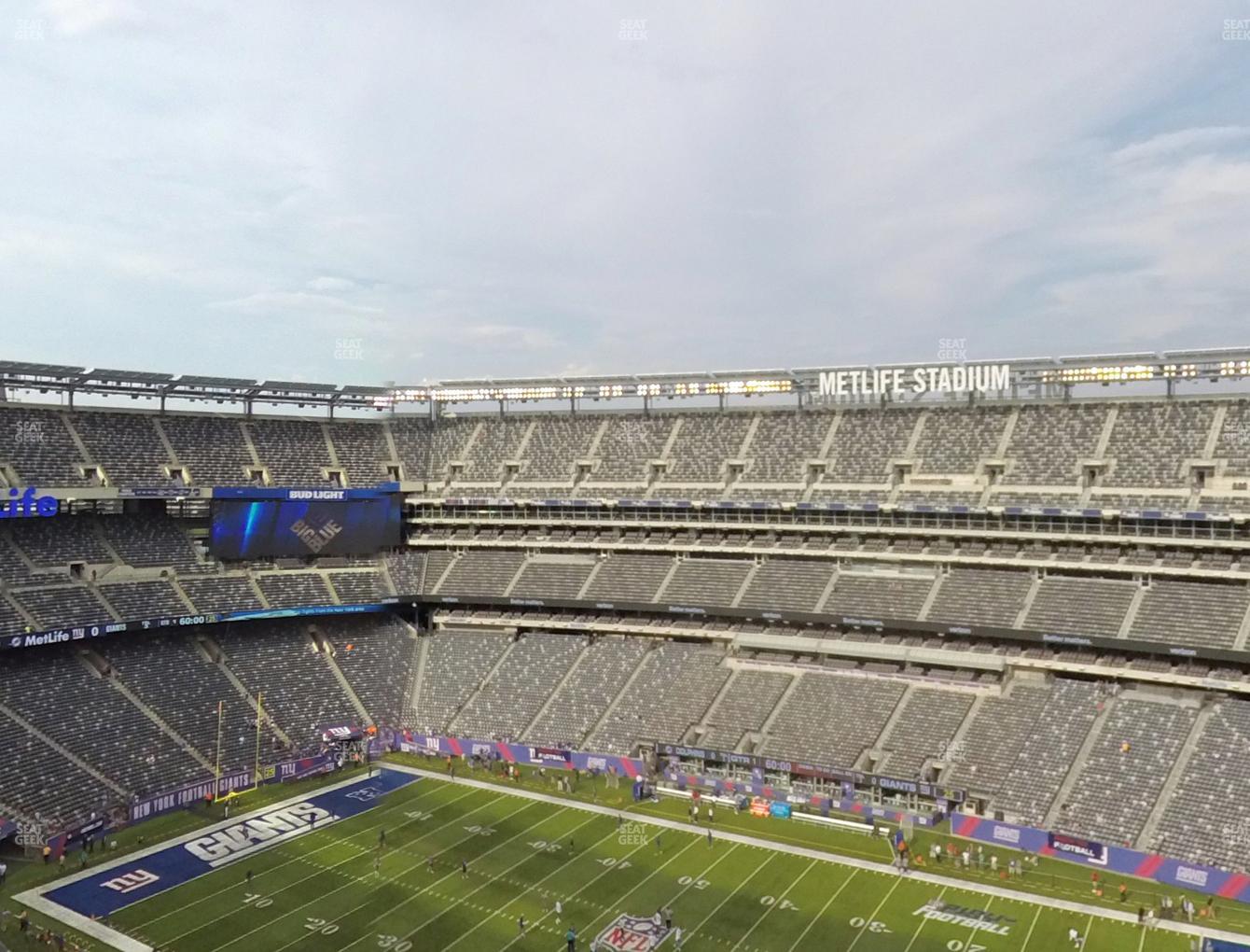 MetLife Stadium Section 335 Seat Views | SeatGeek