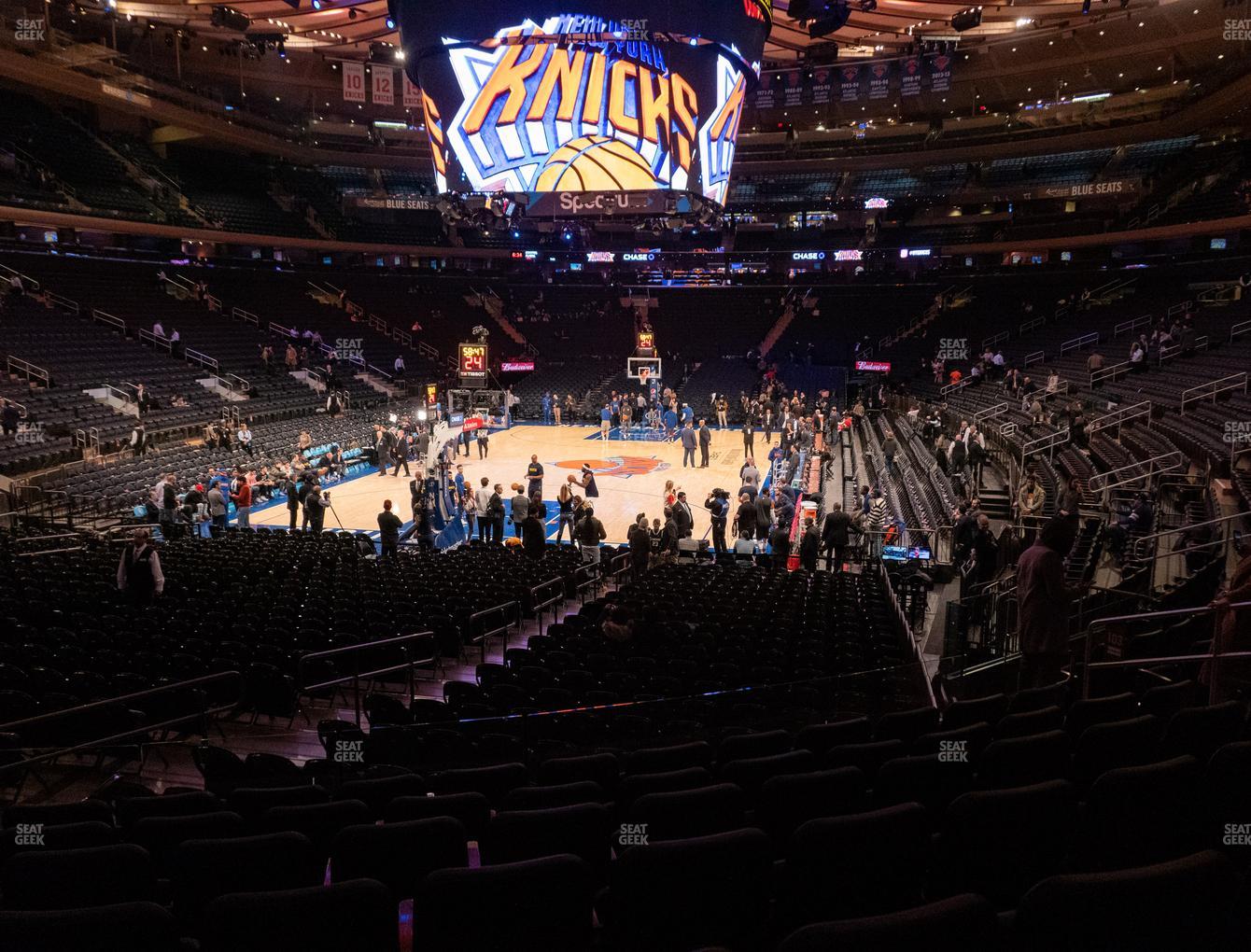 Madison Square Garden Section 103 Seat Views Seatgeek