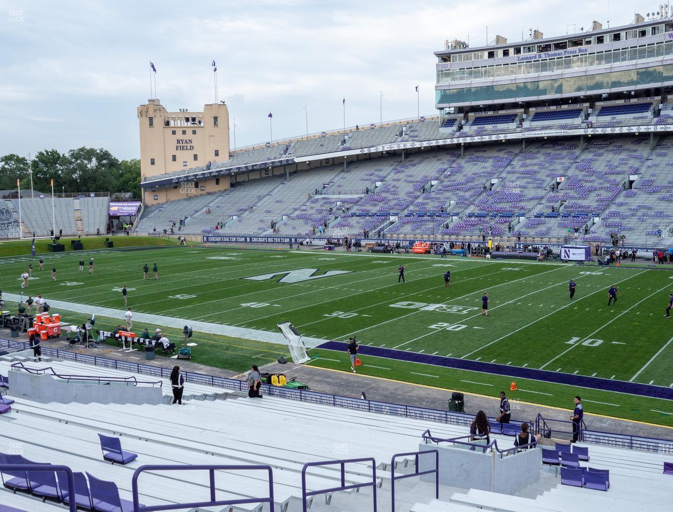 Ryan Field Section 105 Seat Views | SeatGeek