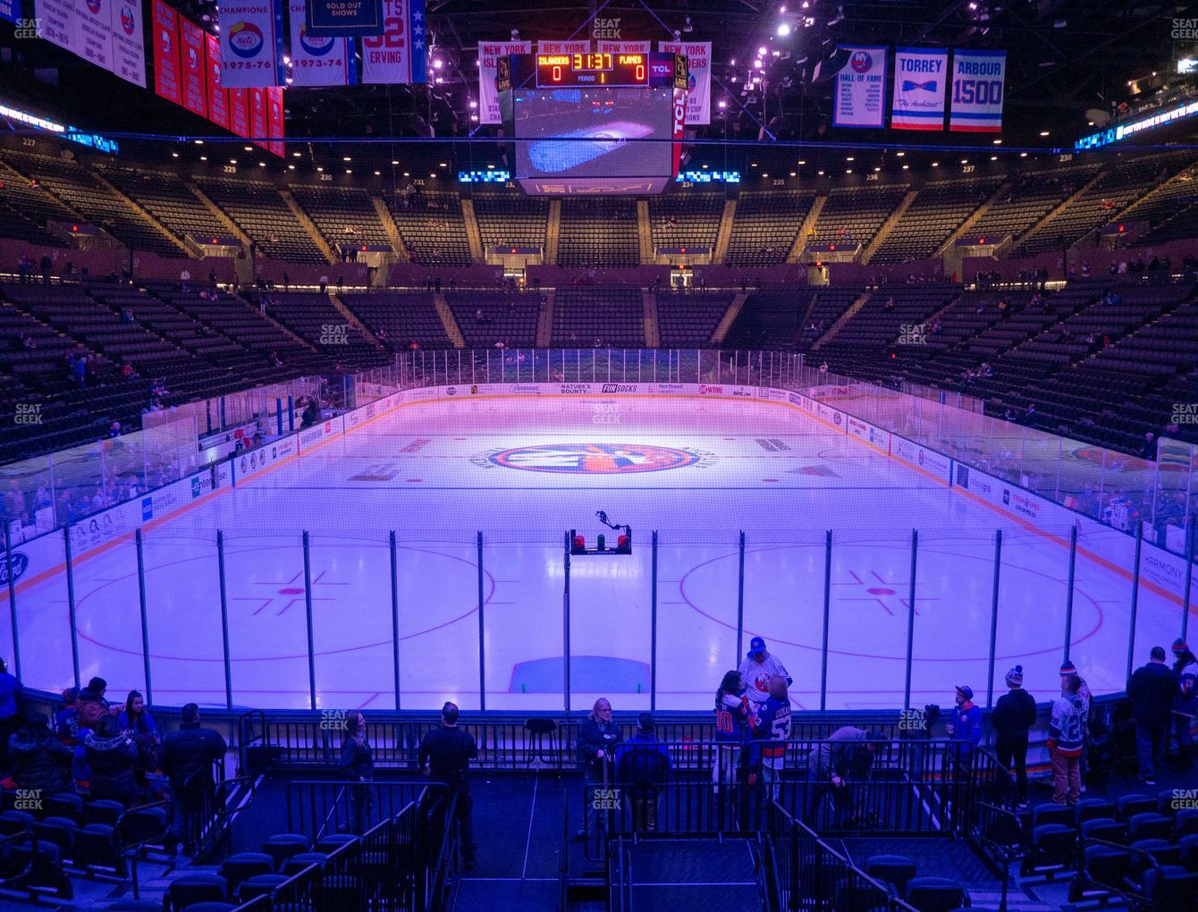 Nassau Coliseum Seating Chart Hockey With Rows