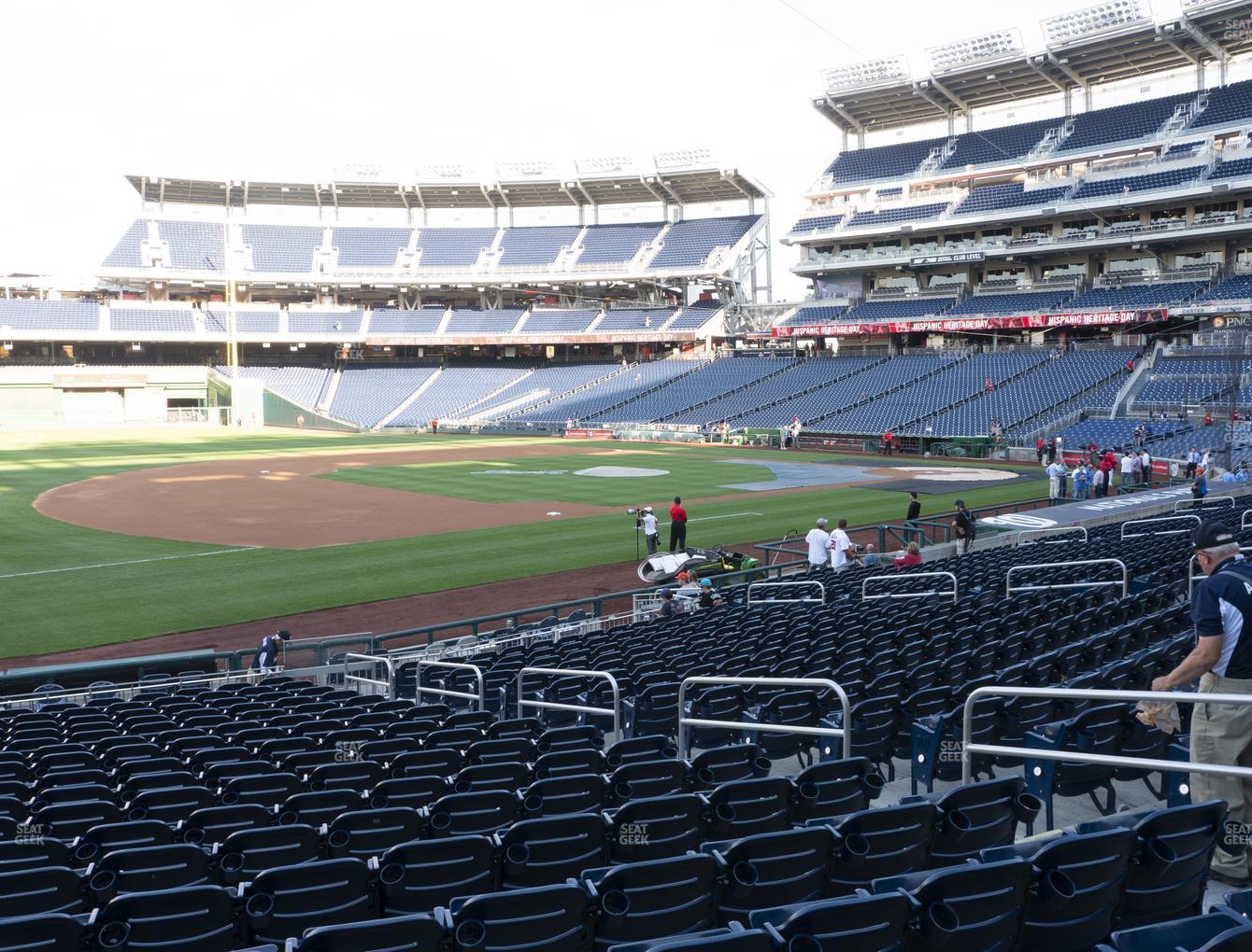 Nats Park Seating Chart With Rows