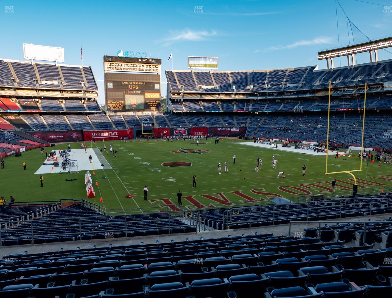 SDCCU Stadium Plaza 18 Seat Views | SeatGeek