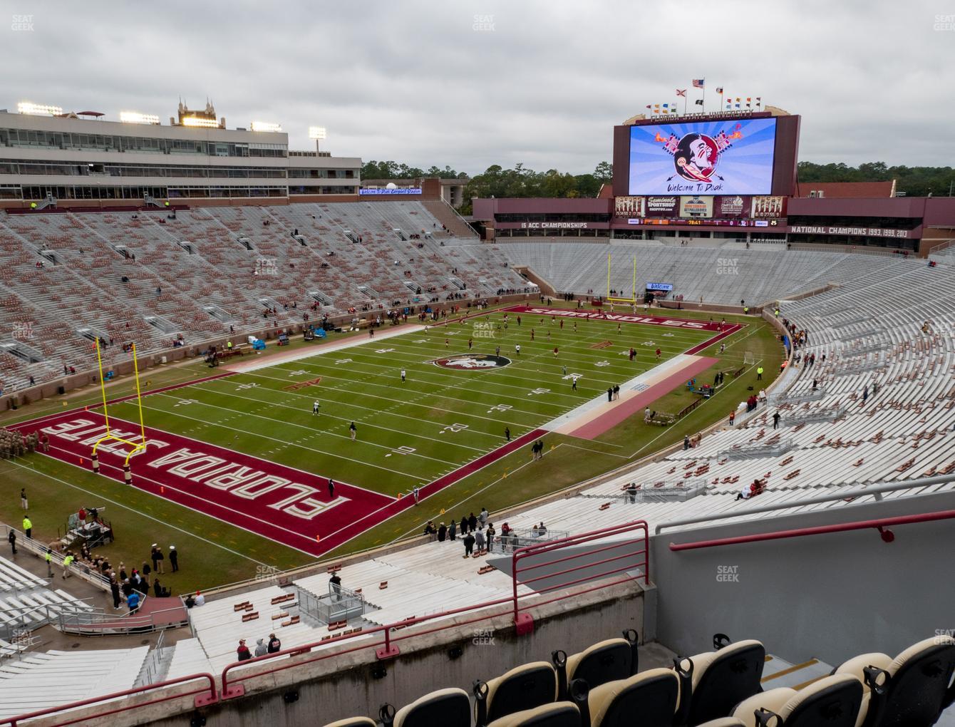 Doak Campbell Stadium Club 315 Seat Views | SeatGeek