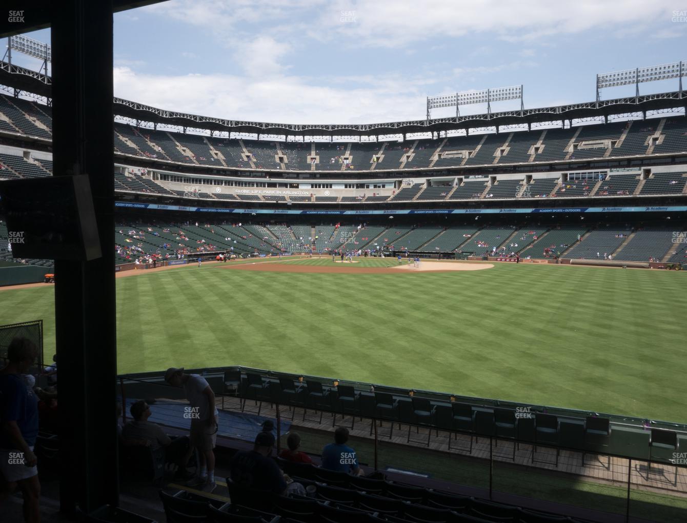 Seating Chart Globe Life Park