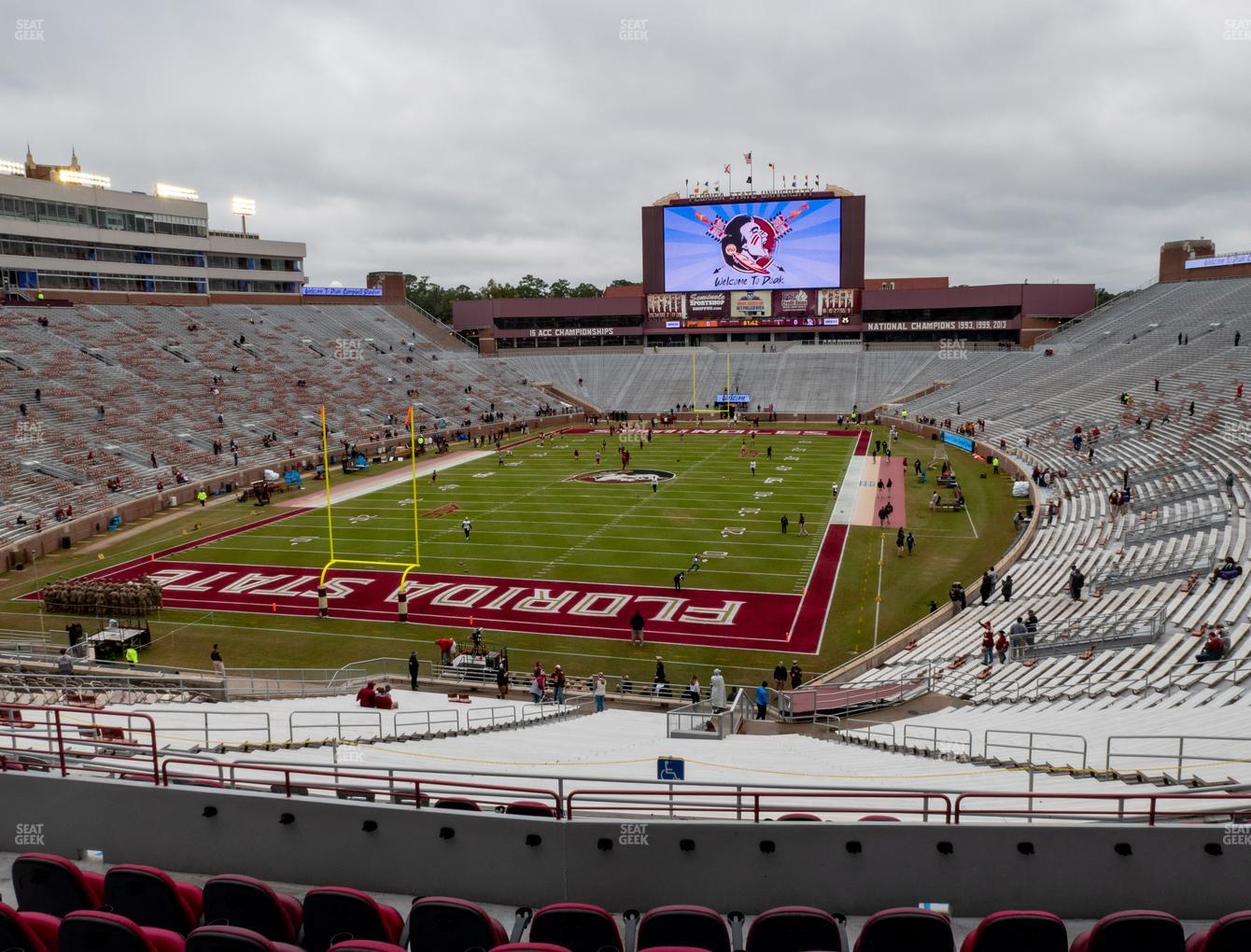 Doak Campbell Stadium Club 217 Seat Views | SeatGeek