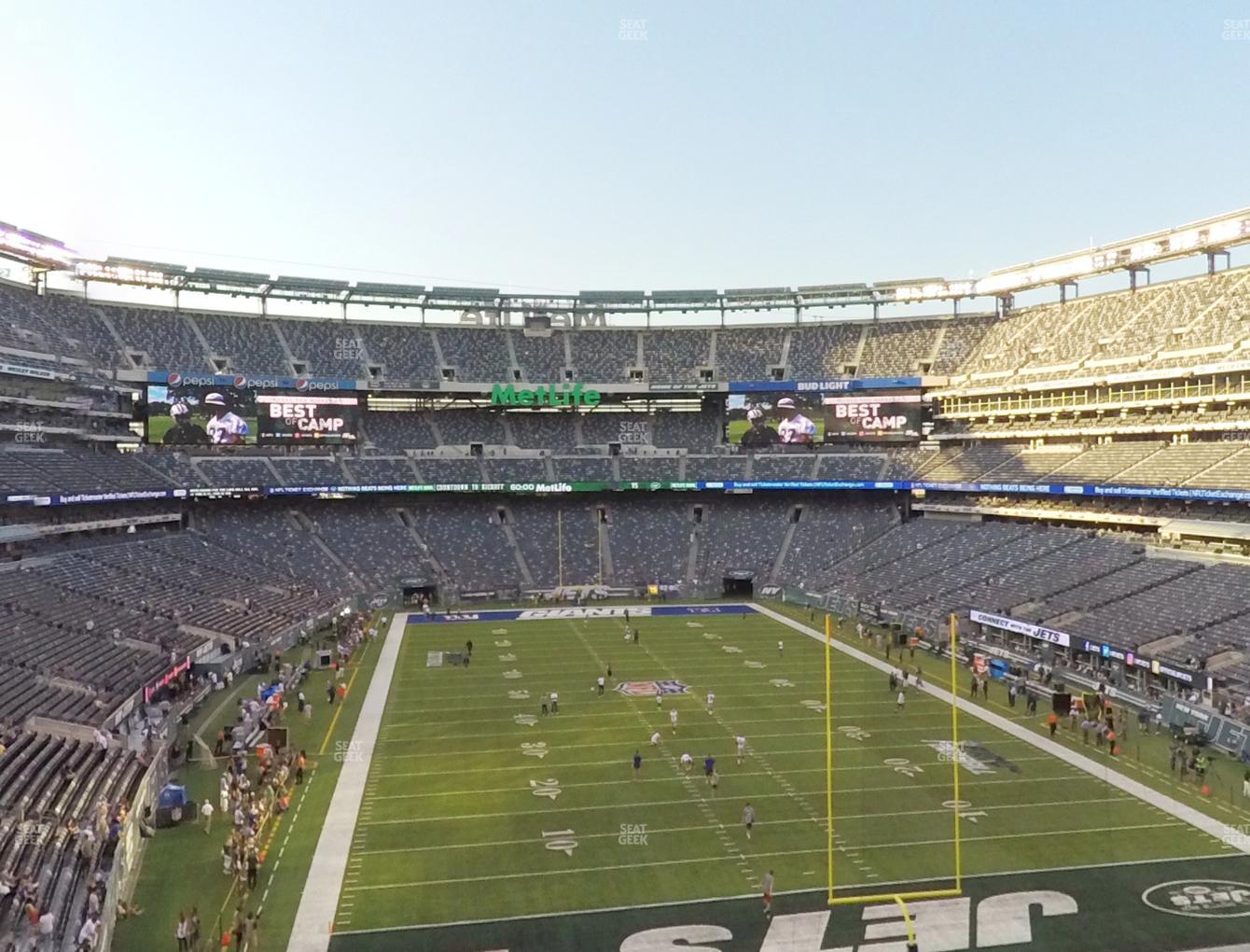 MetLife Stadium Section 228 A Seat Views | SeatGeek