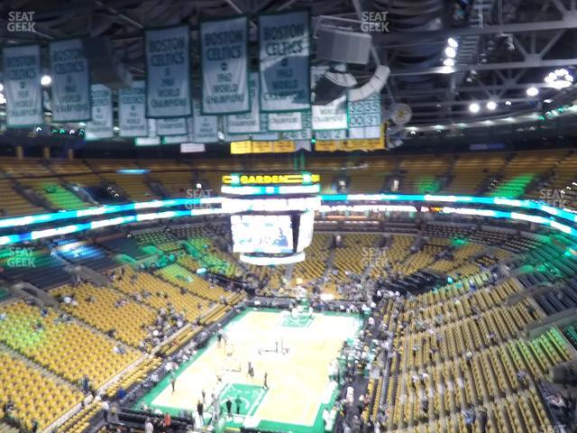 Td Garden Seating Chart Seatgeek