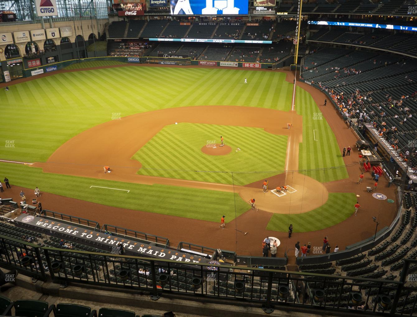 Minute Maid Park Seating View Deck Bios Pics