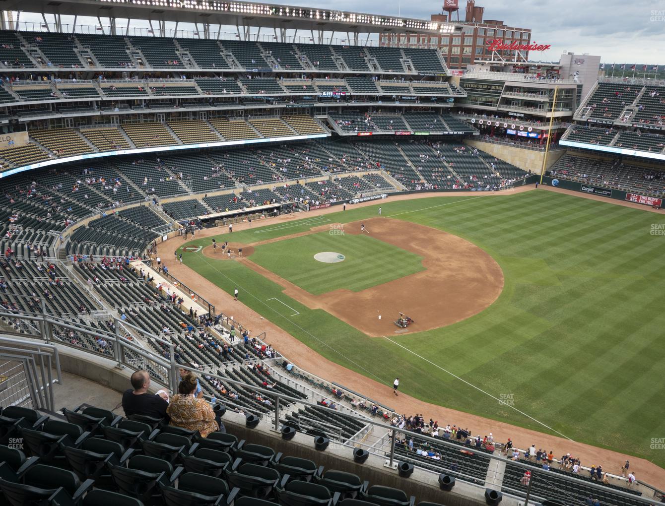 Target Field Concert Seating Chart With Seat Numbers