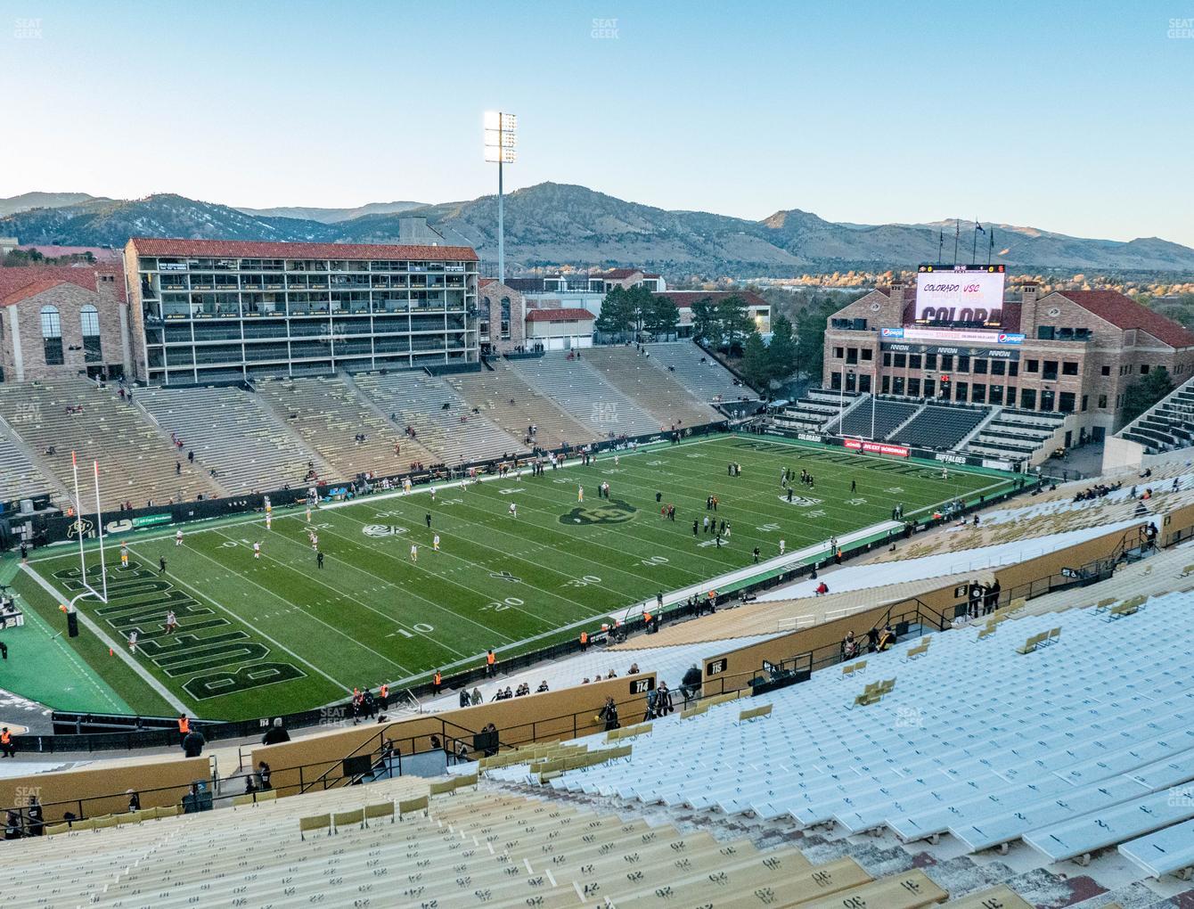 Folsom Field Section 553 Seat Views | SeatGeek