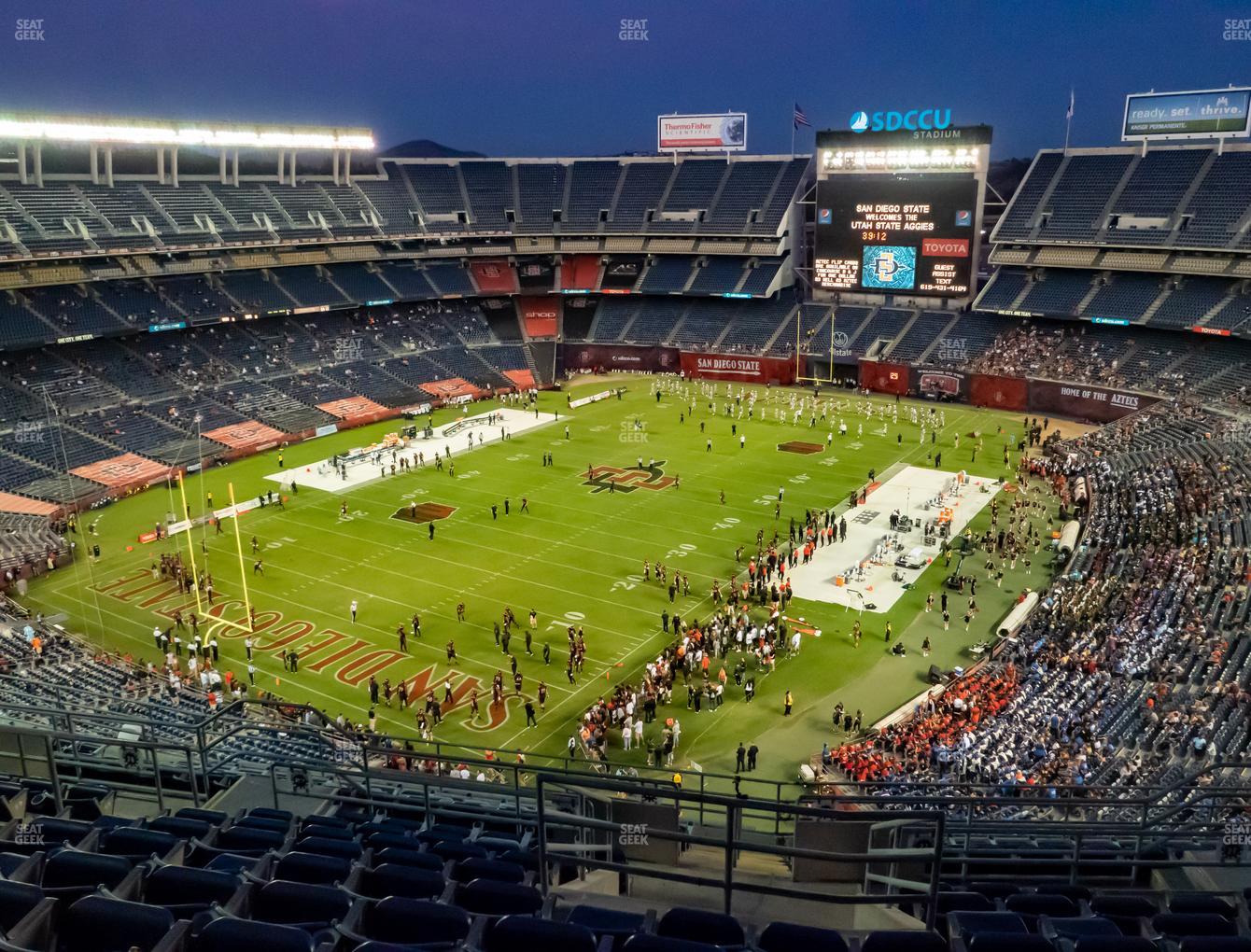 SDCCU Stadium View 27 Seat Views | SeatGeek