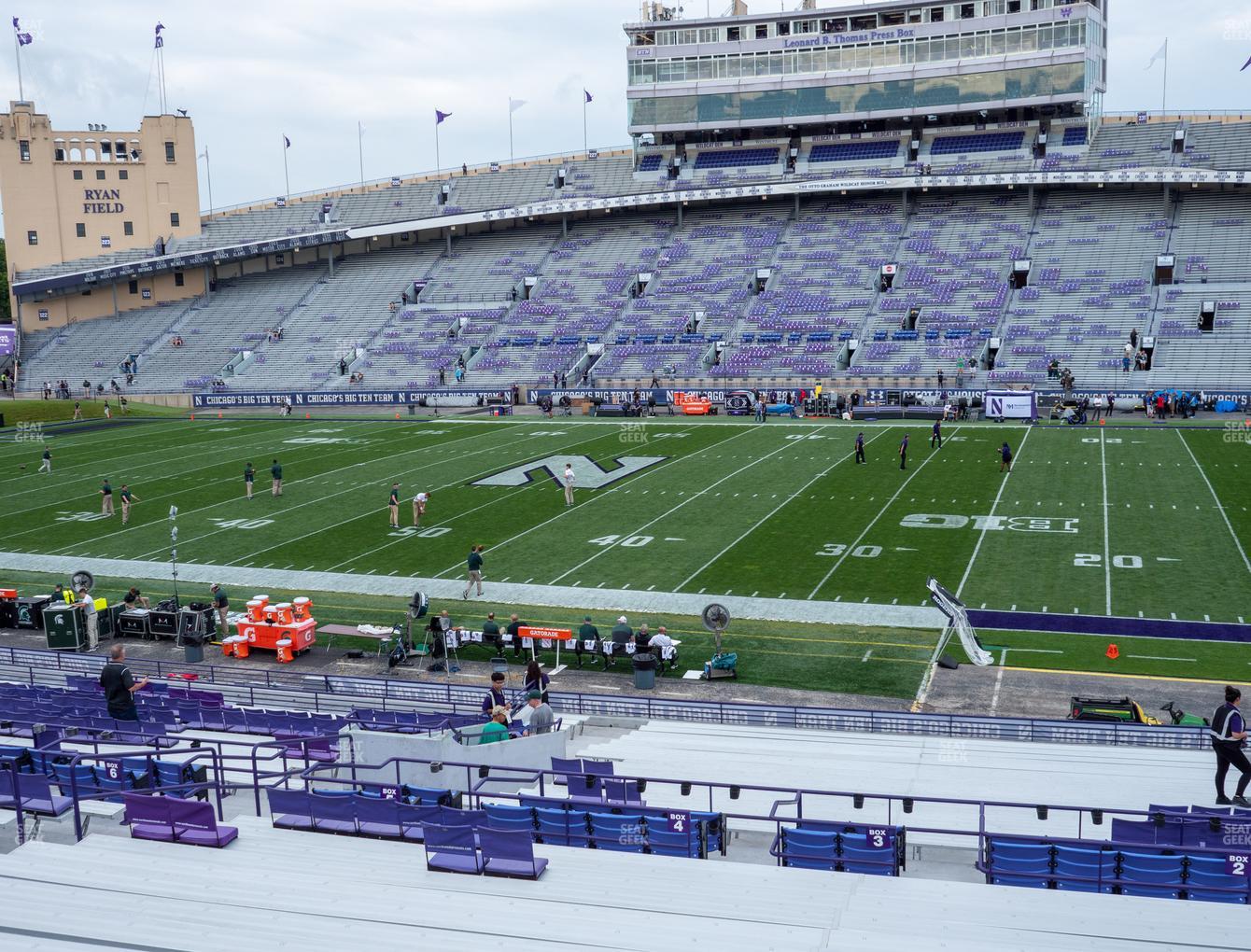 Ryan Field Section 107 Seat Views | SeatGeek