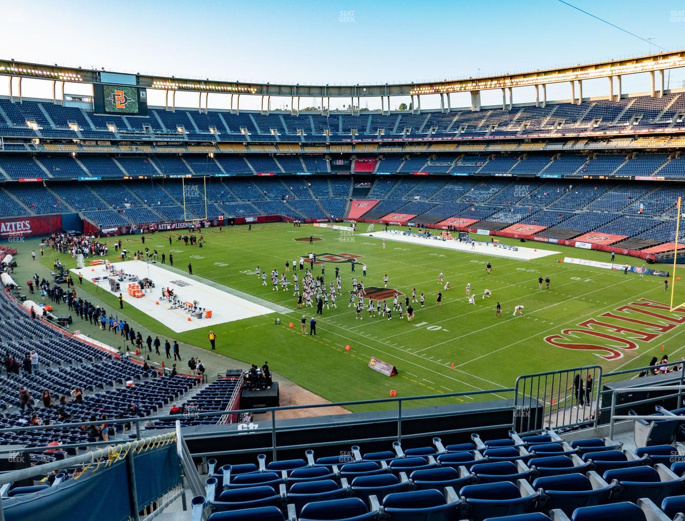 SDCCU Stadium Club 45 Seat Views | SeatGeek