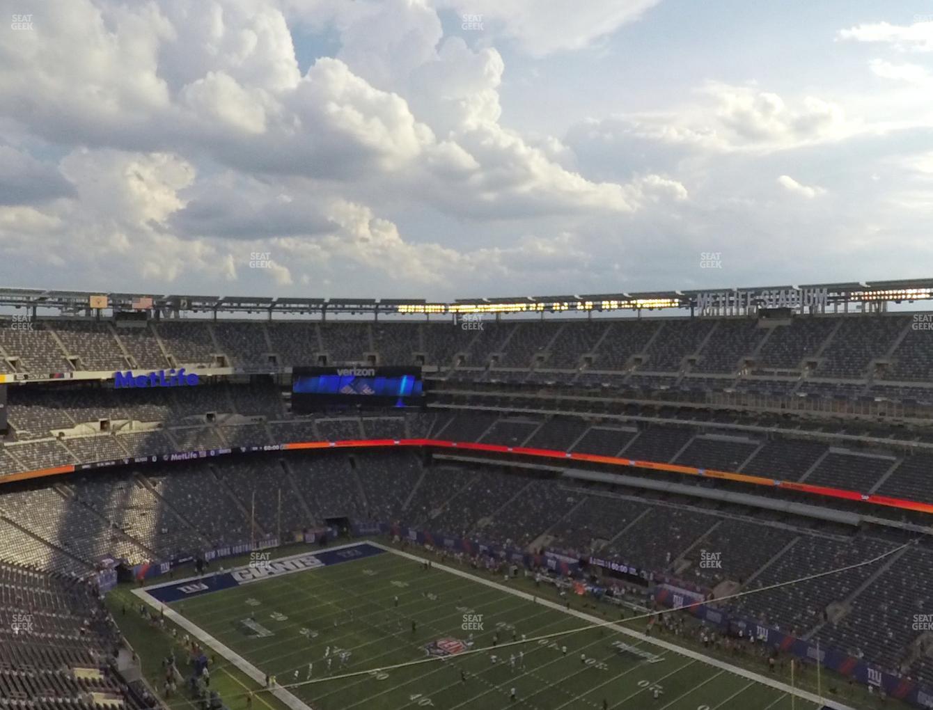 MetLife Stadium Section 307 Seat Views SeatGeek